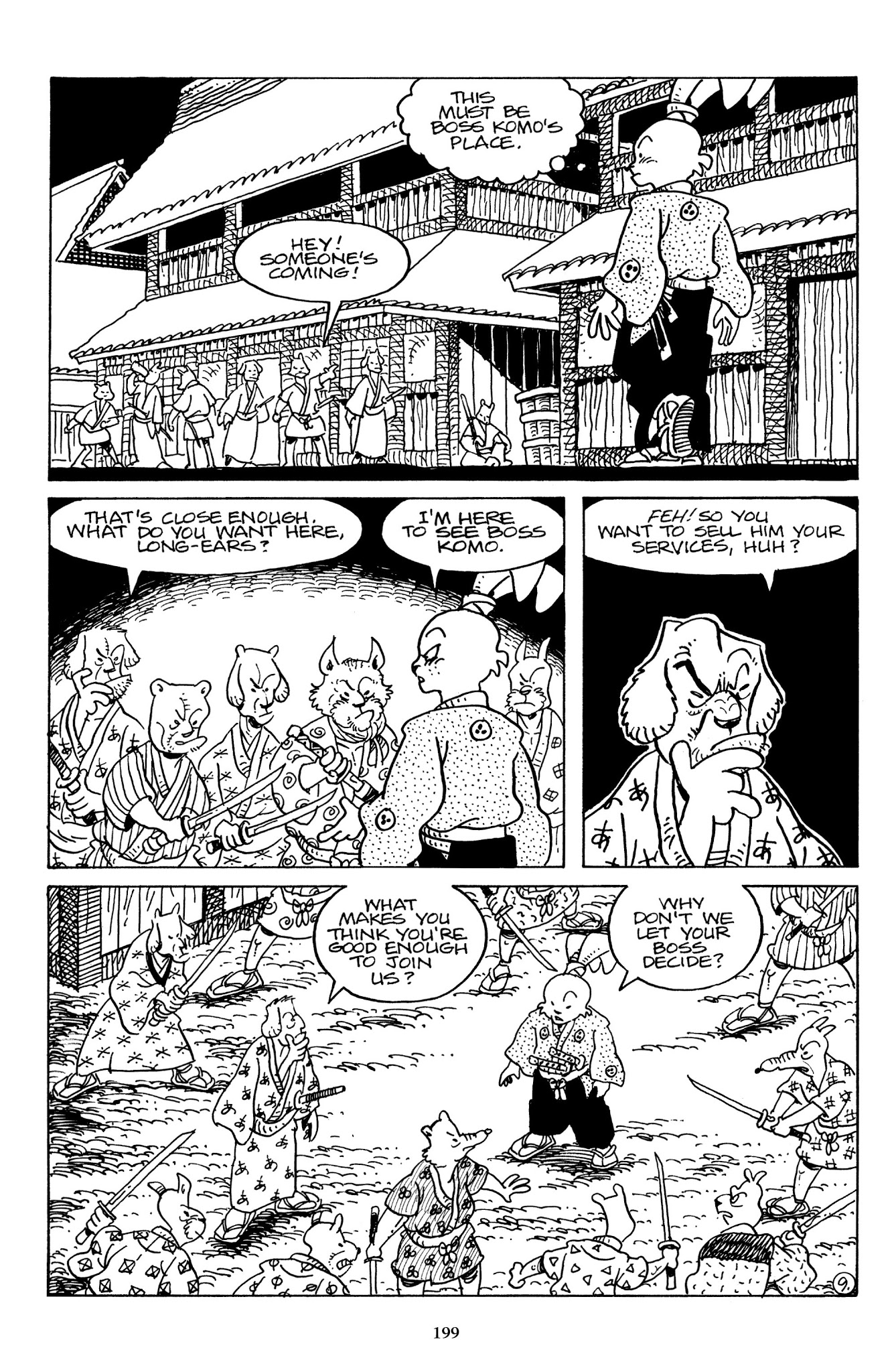 Read online The Usagi Yojimbo Saga comic -  Issue # TPB 7 - 194