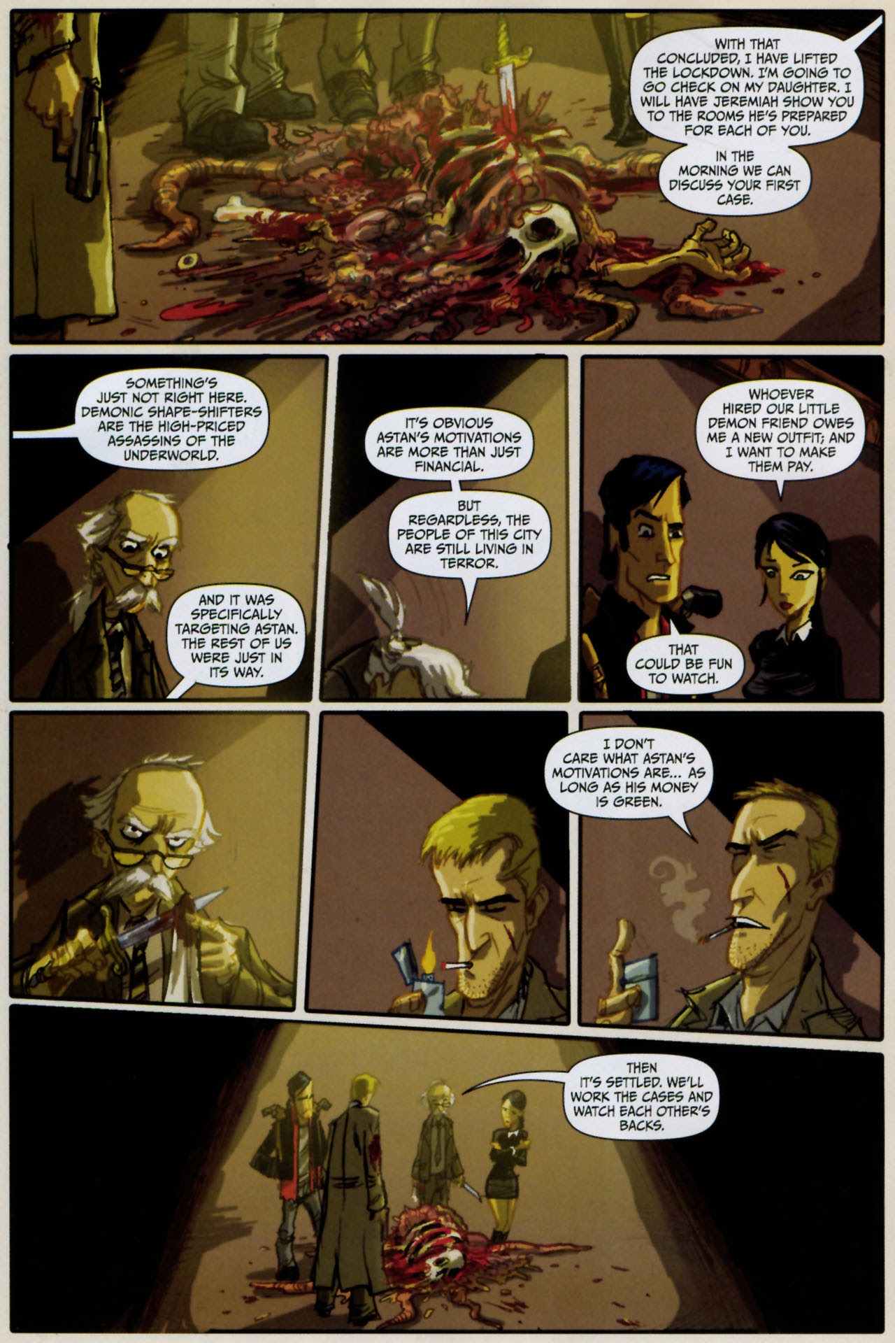 Read online Steve Niles' Strange Cases comic -  Issue #1 - 18