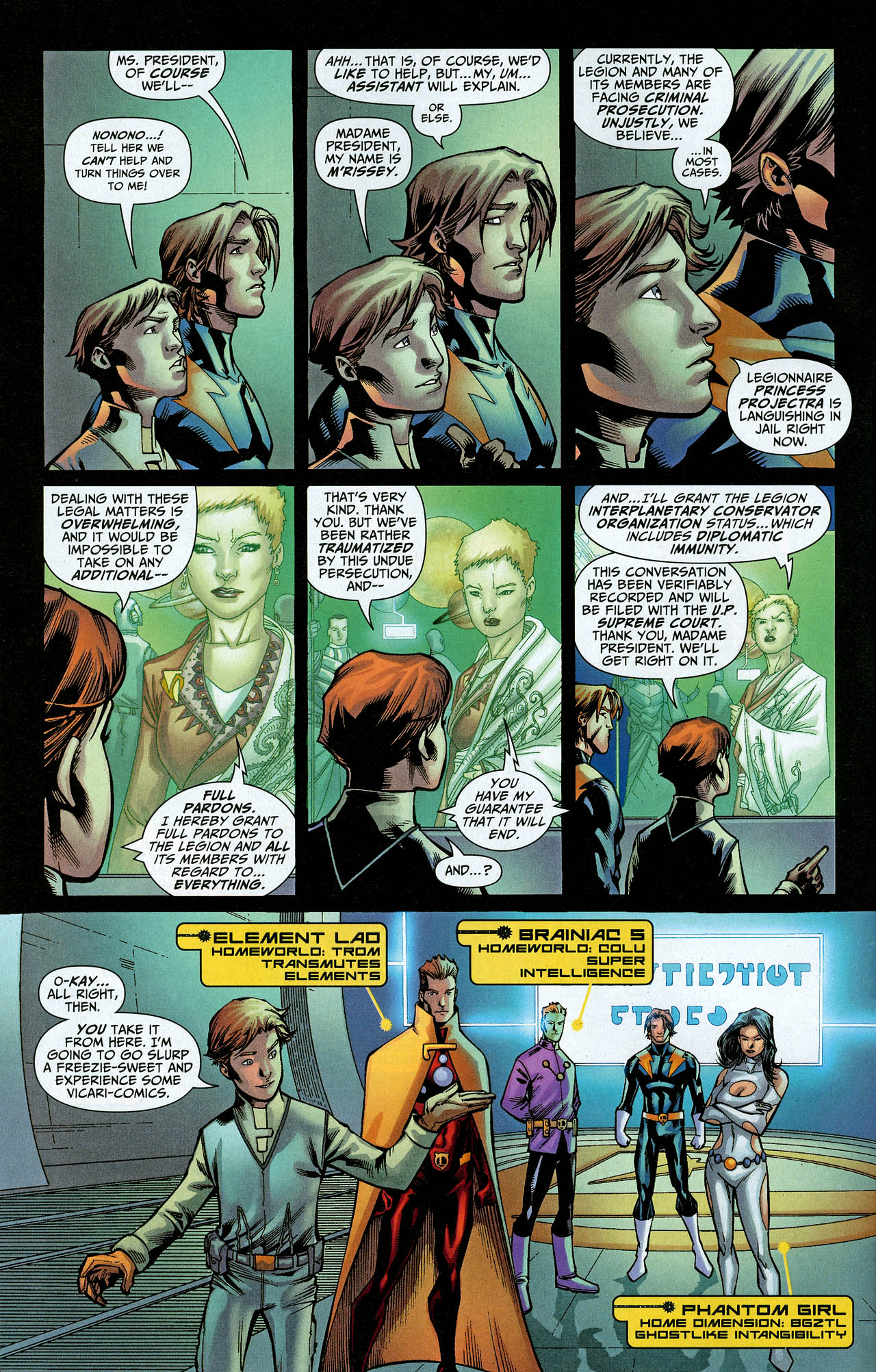 Read online Legion of Super-Heroes (2005) comic -  Issue #45 - 3