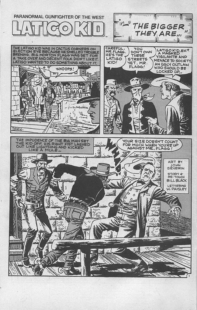 Read online Latigo Kid Western comic -  Issue # Full - 4