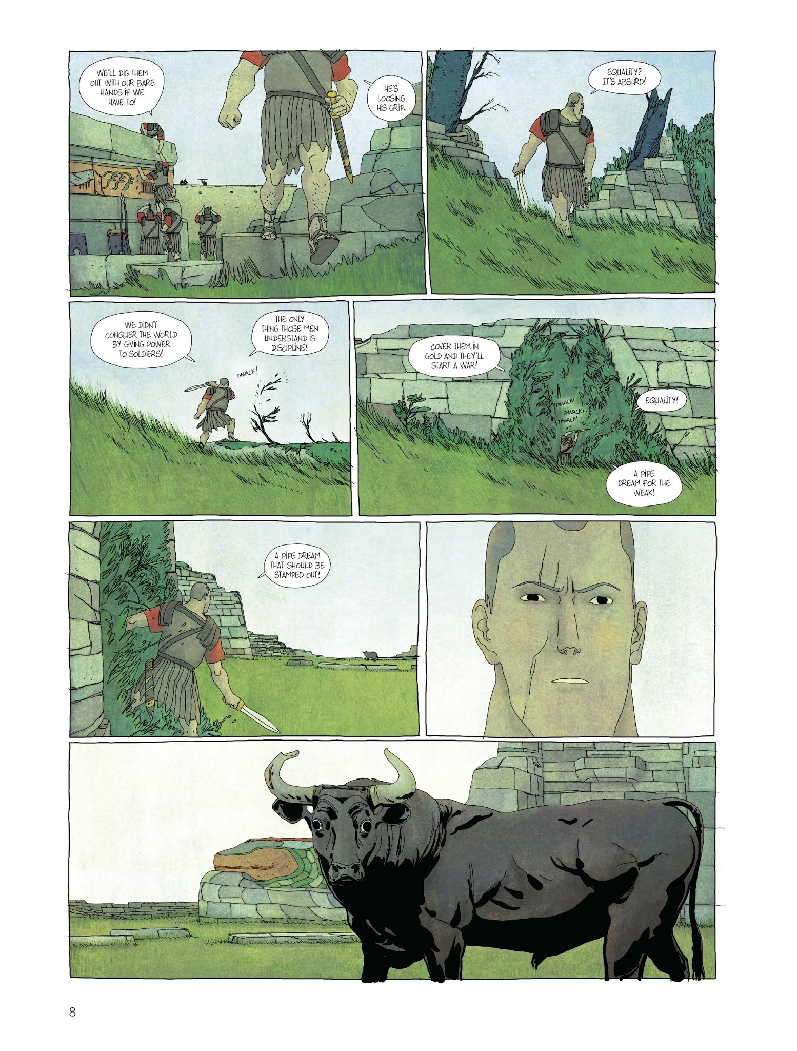 Read online For the Empire comic -  Issue #3 - 8