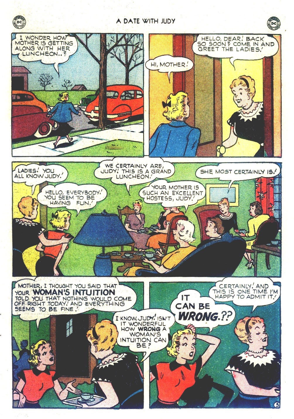 Read online A Date with Judy comic -  Issue #15 - 17