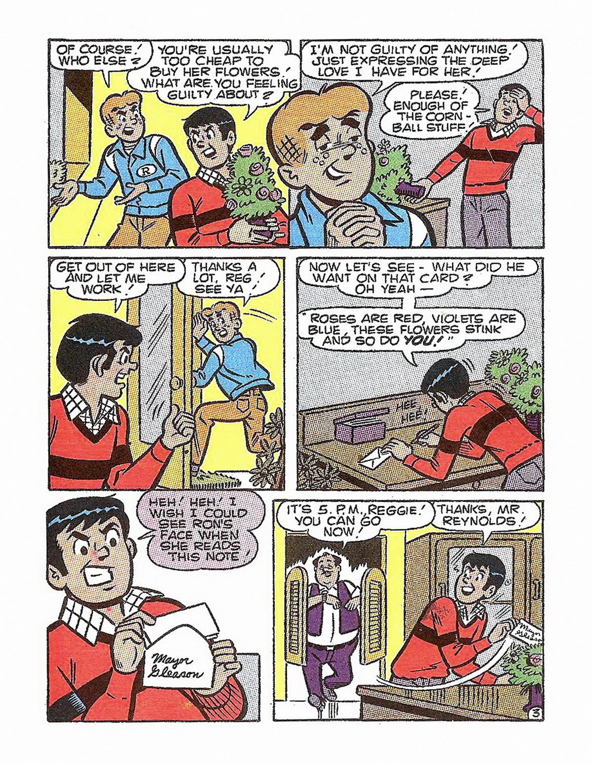 Read online Archie's Double Digest Magazine comic -  Issue #52 - 121