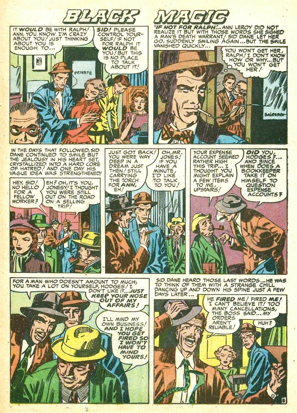 Read online Black Magic (1950) comic -  Issue #3 - 18