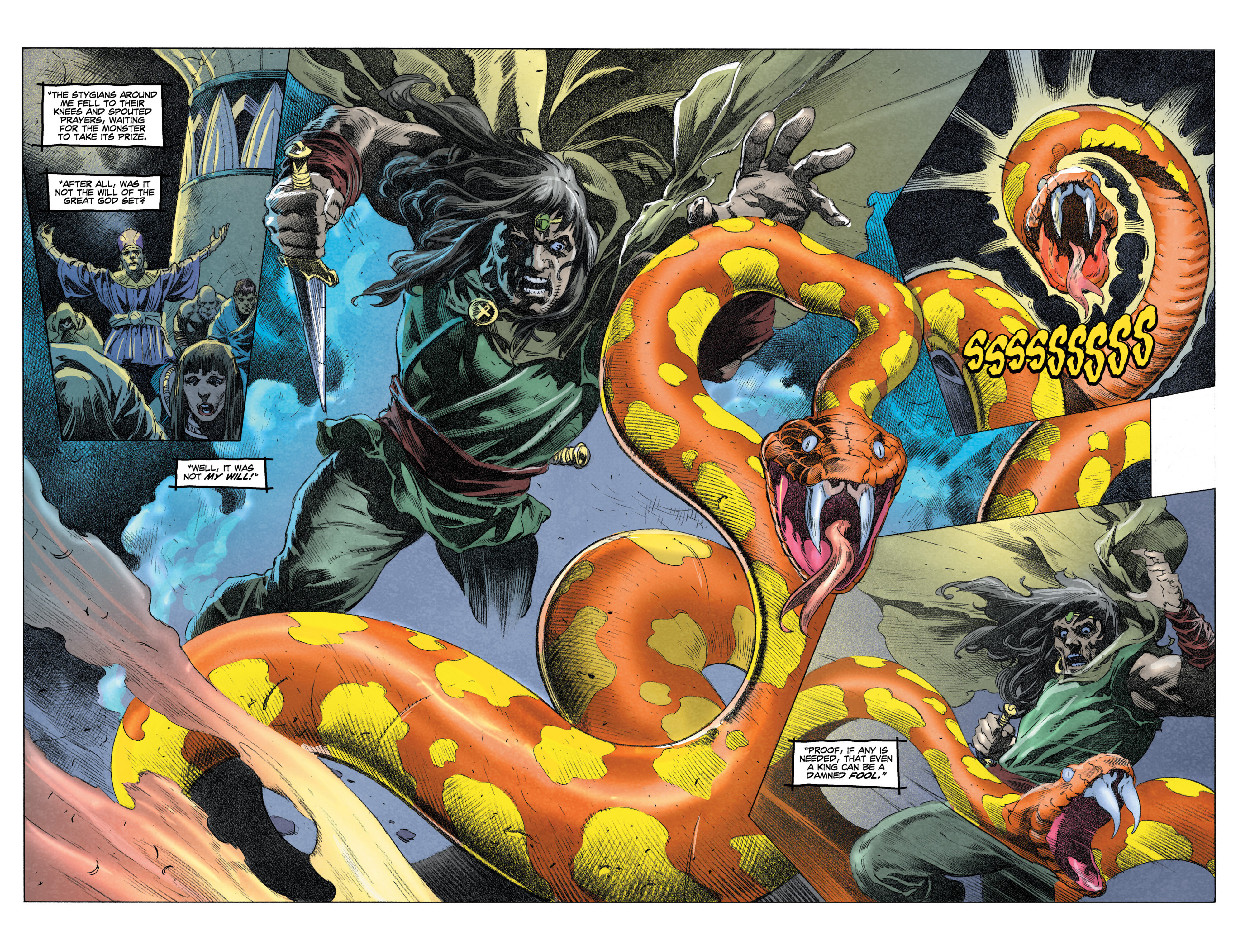 Read online King Conan Chronicles Epic Collection comic -  Issue # Wolves And Dragons (Part 3) - 4