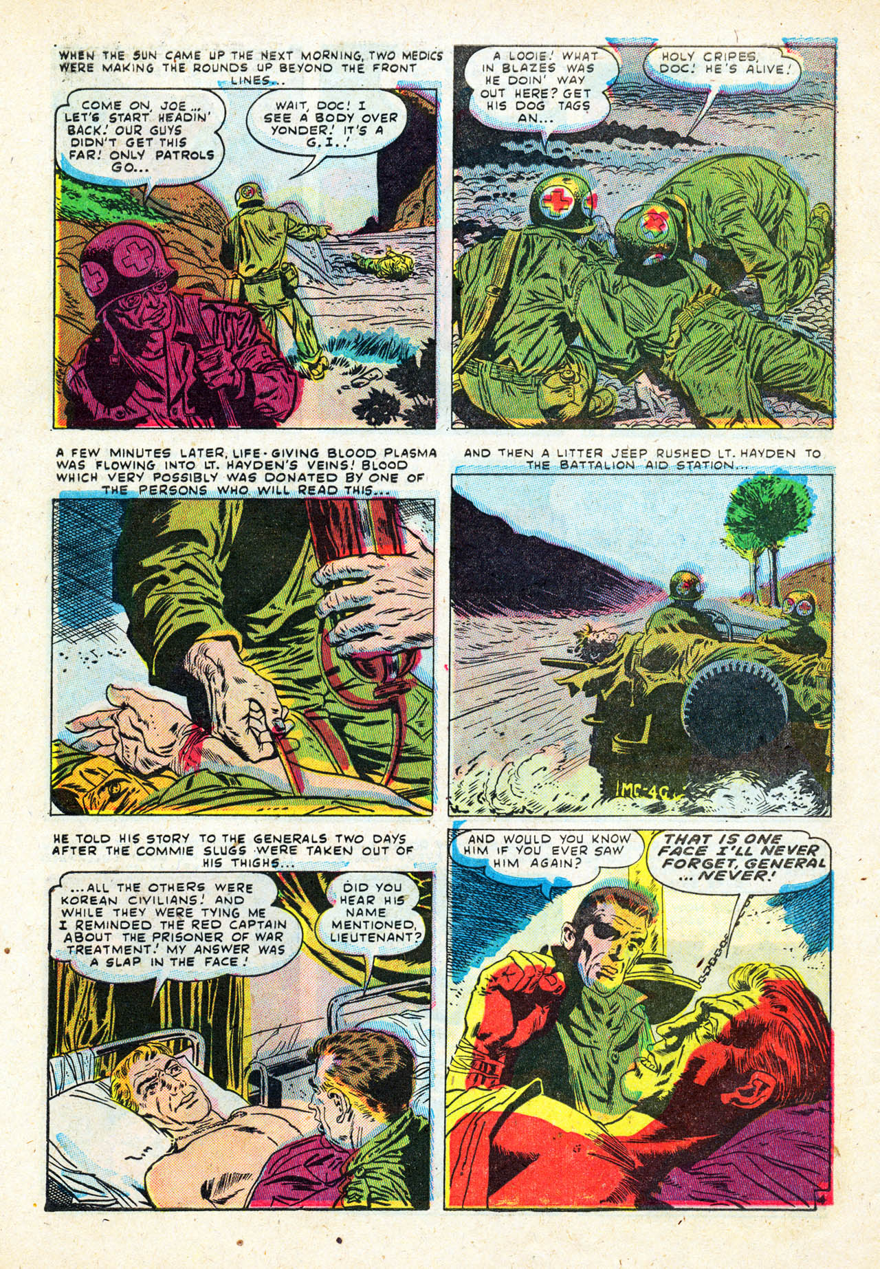 Read online Combat (1952) comic -  Issue #2 - 30