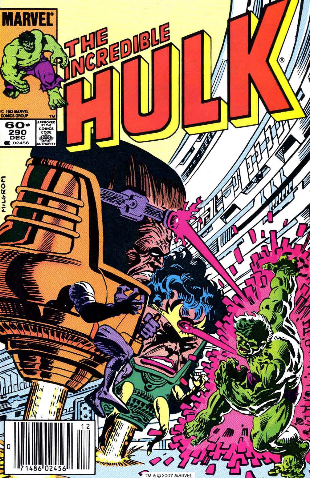Read online The Incredible Hulk (1968) comic -  Issue #290 - 1