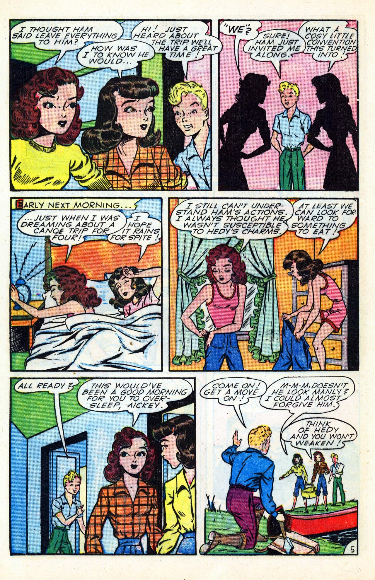 Read online Patsy Walker comic -  Issue #8 - 16