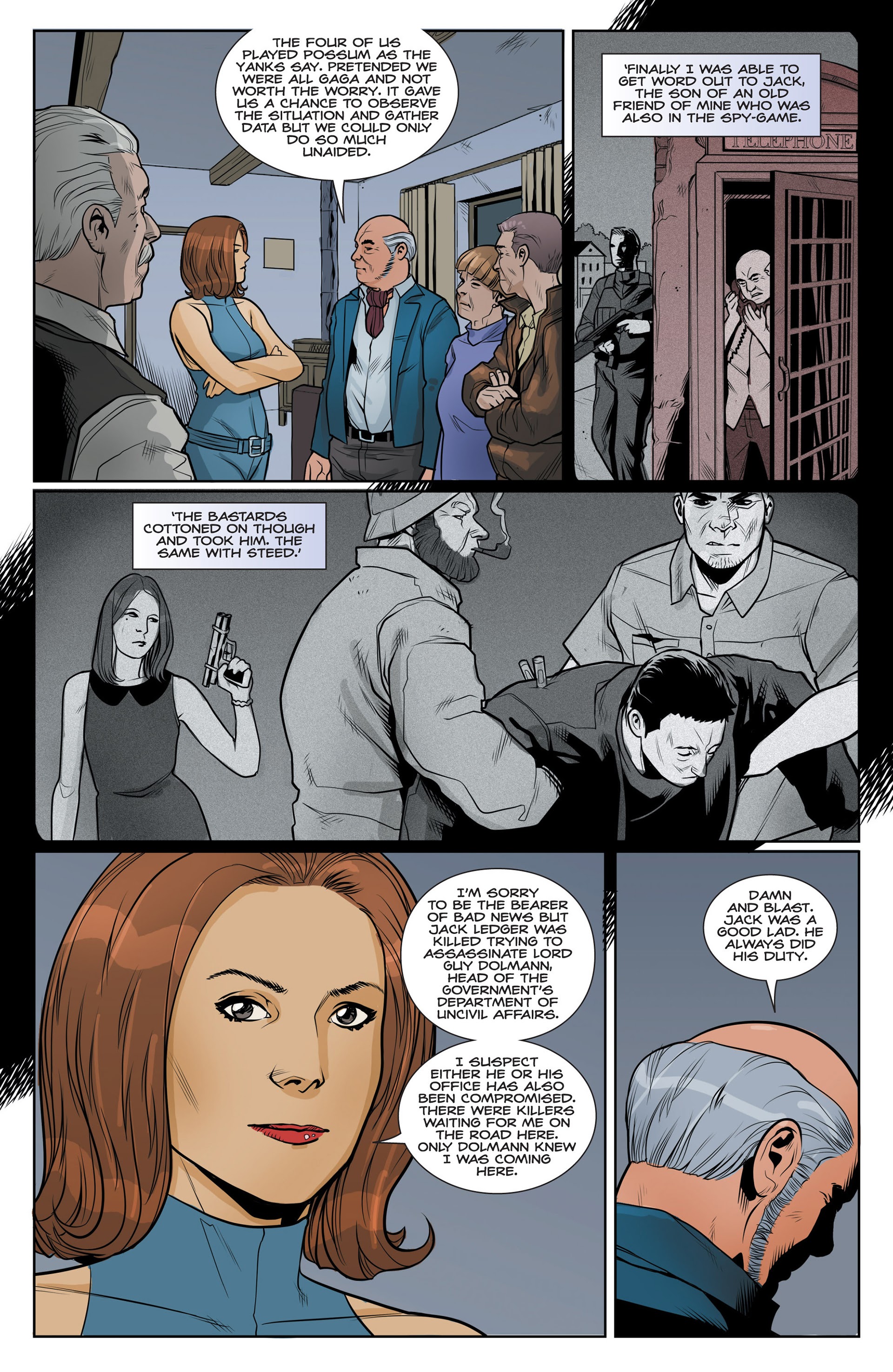 Read online Steed and Mrs. Peel: We're Needed comic -  Issue #3 - 8