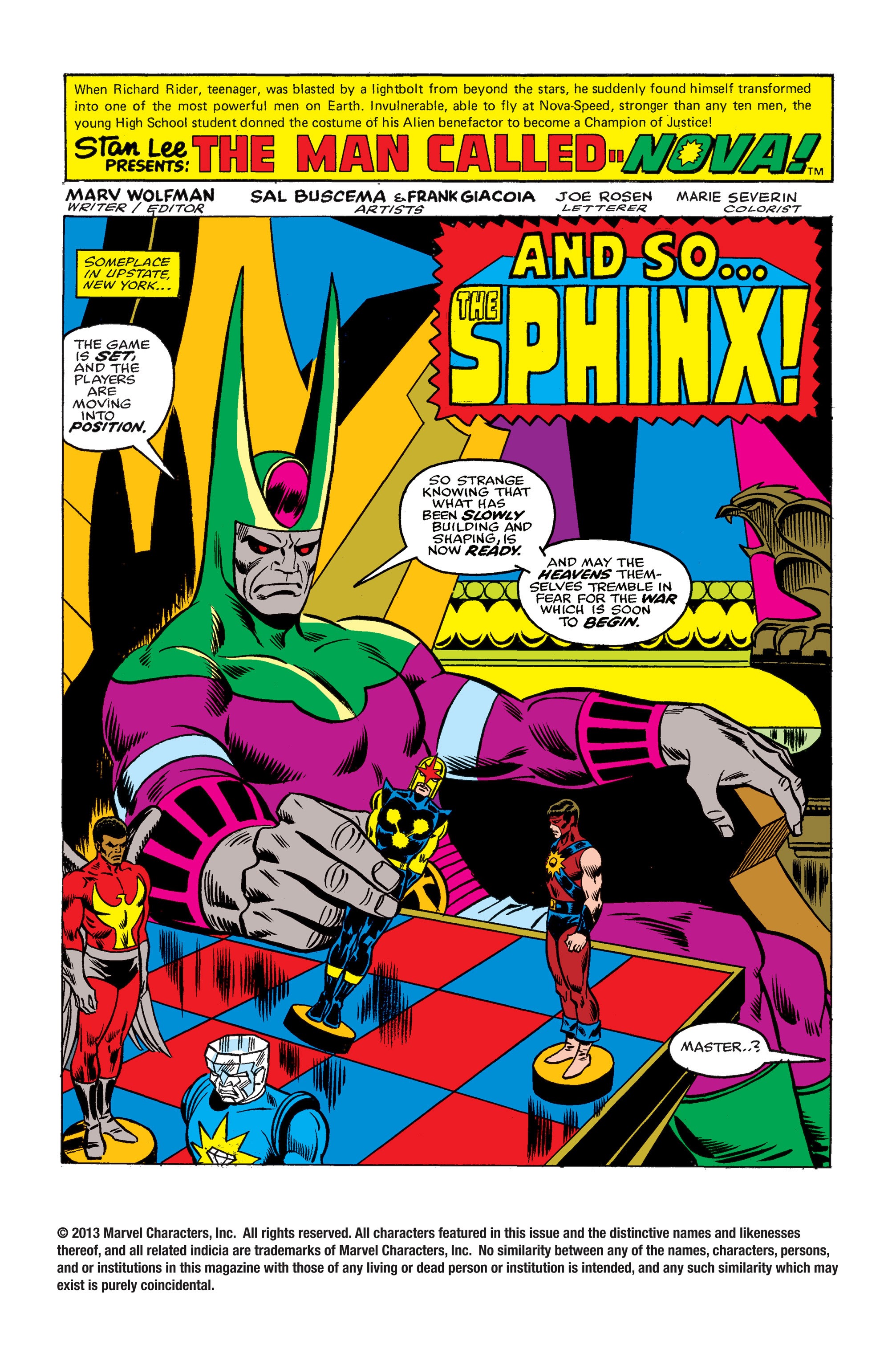 Read online Nova (1976) comic -  Issue #6 - 2
