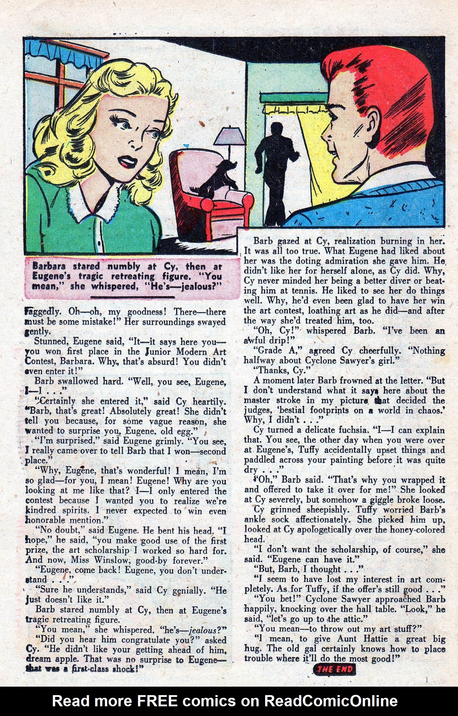 Read online Junior Miss (1947) comic -  Issue #32 - 33