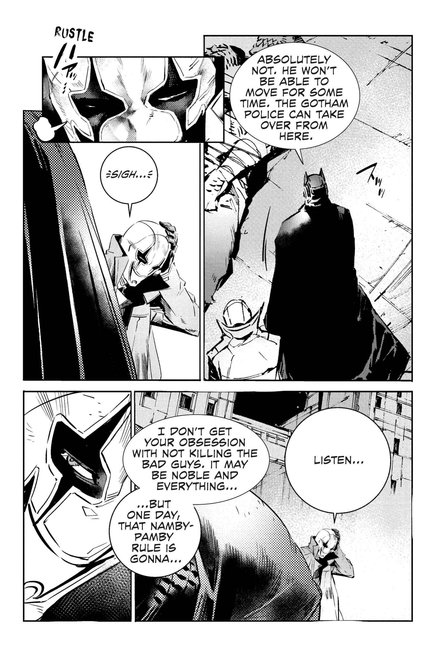 Read online Batman: Justice Buster comic -  Issue #4 - 25