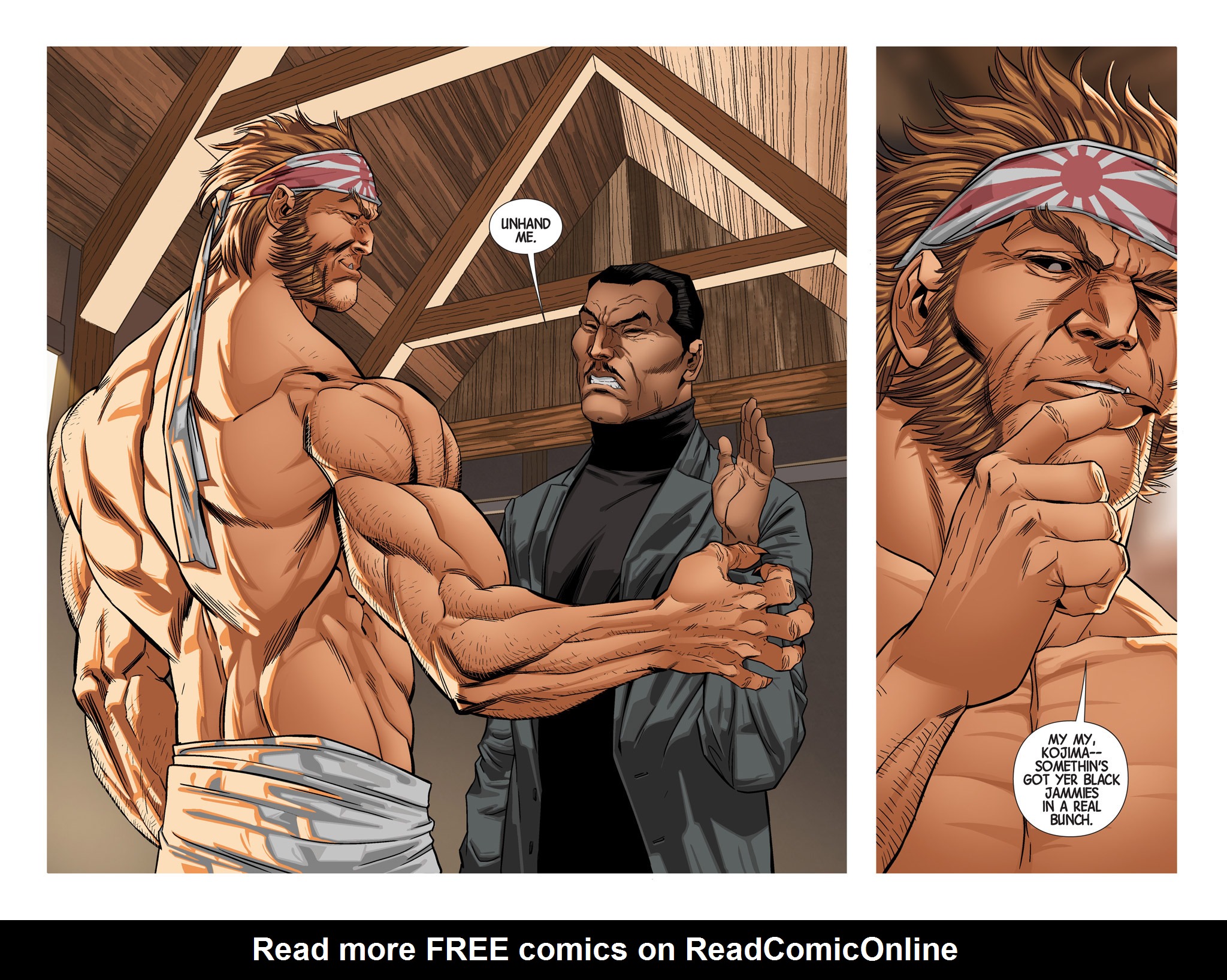 Read online Wolverine: Japan's Most Wanted comic -  Issue #3 - 45
