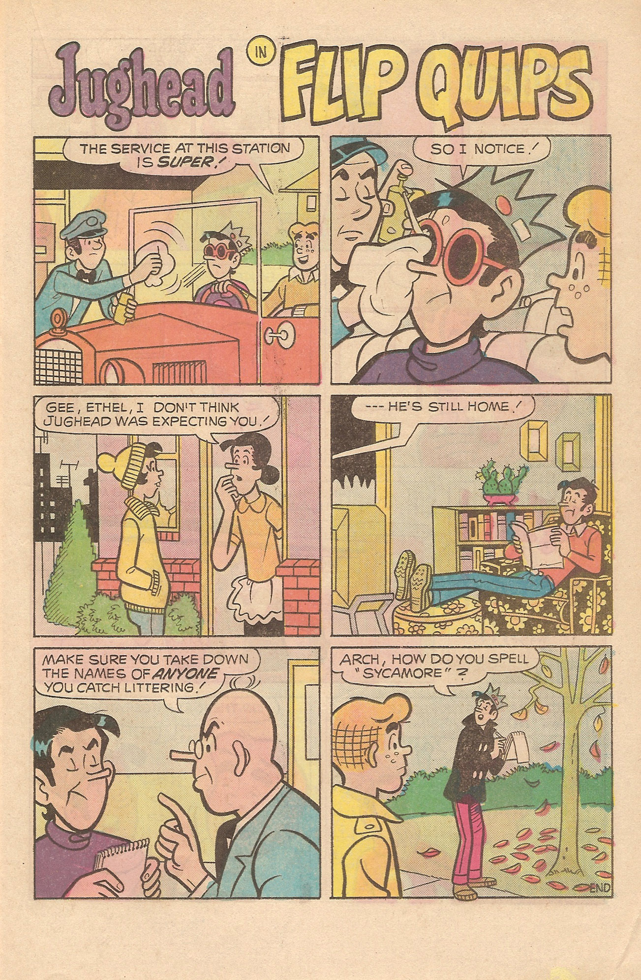 Read online Jughead's Jokes comic -  Issue #48 - 15