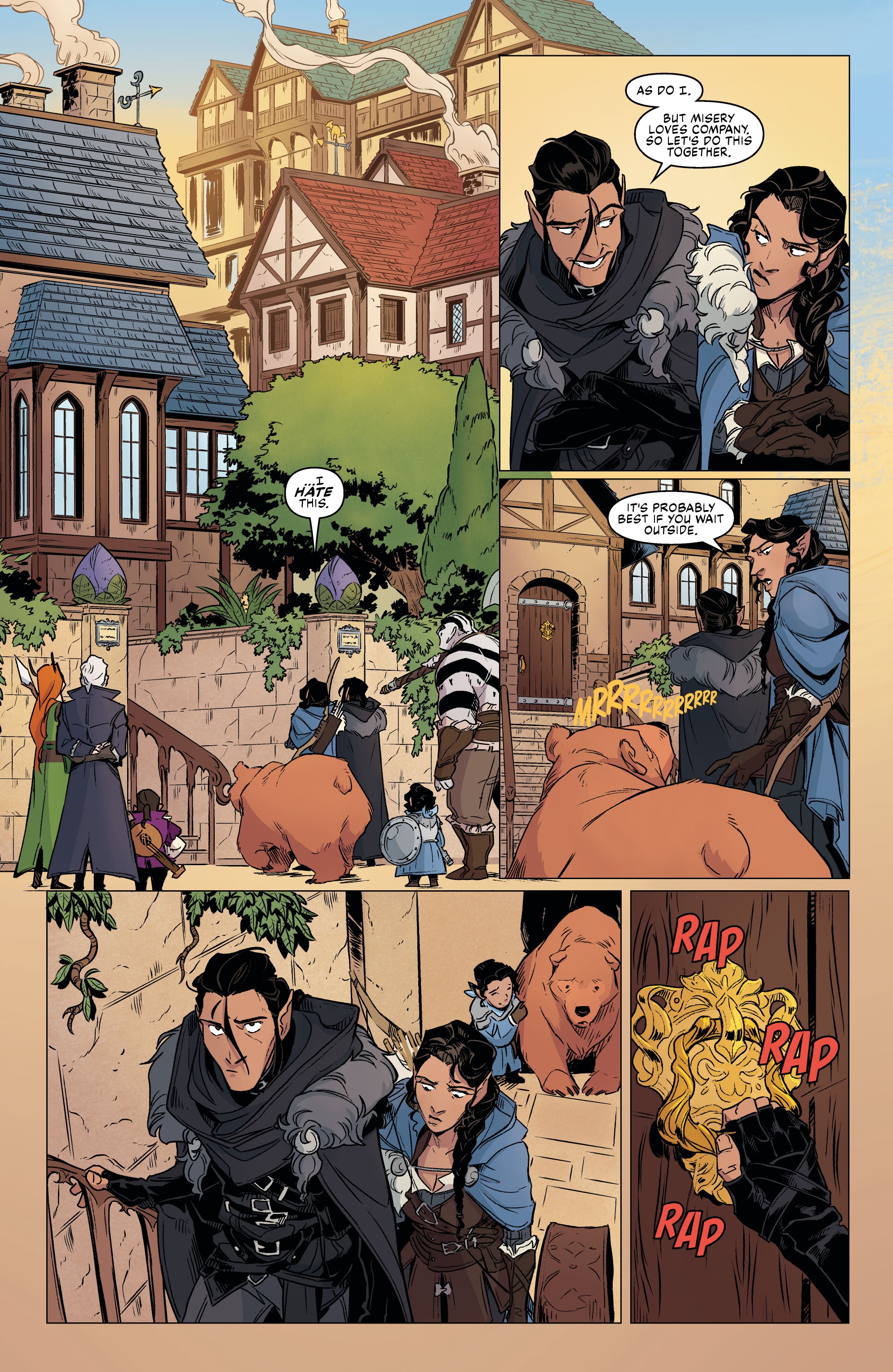 Read online Critical Role: Vox Machina Origins III comic -  Issue #6 - 8