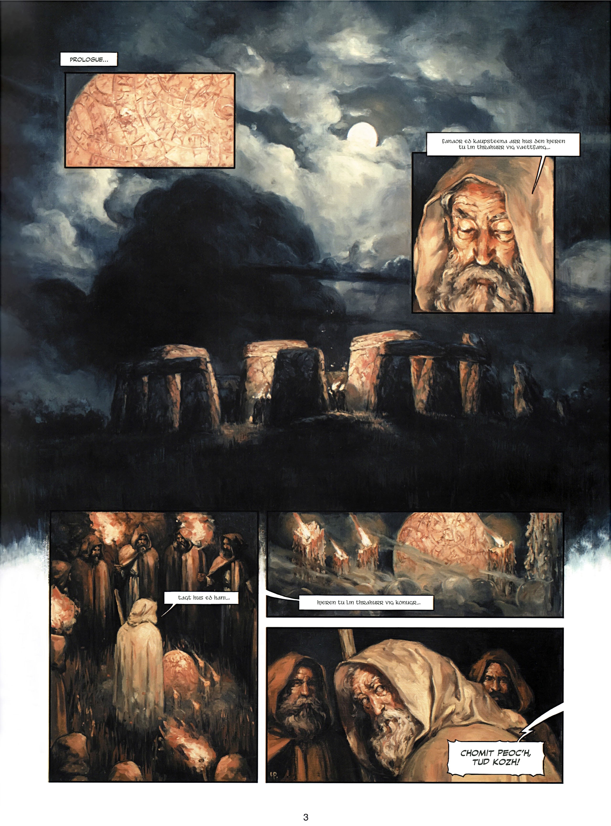 Read online Stonehenge comic -  Issue #1 - 4