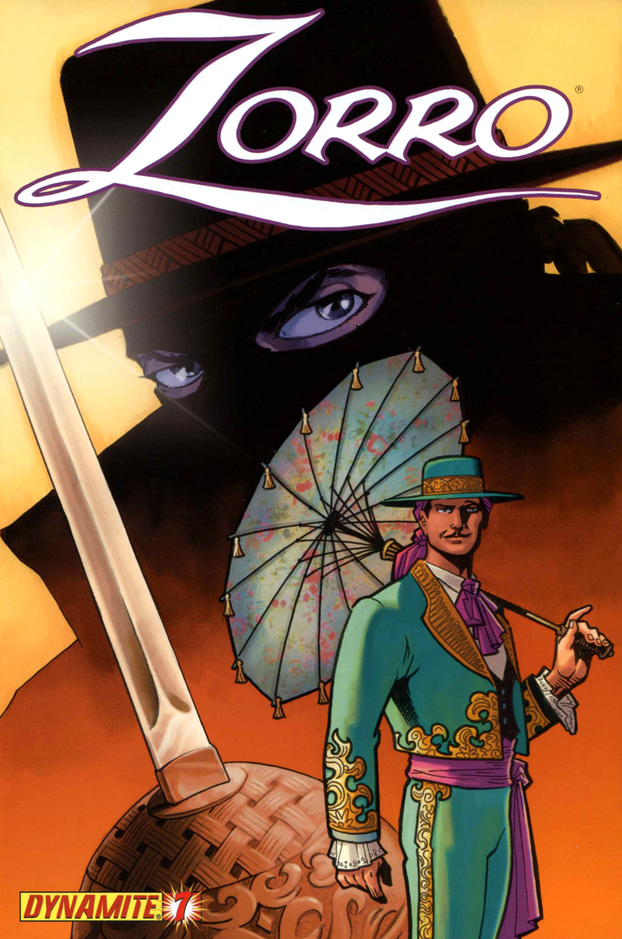 Read online Zorro (2008) comic -  Issue #7 - 1
