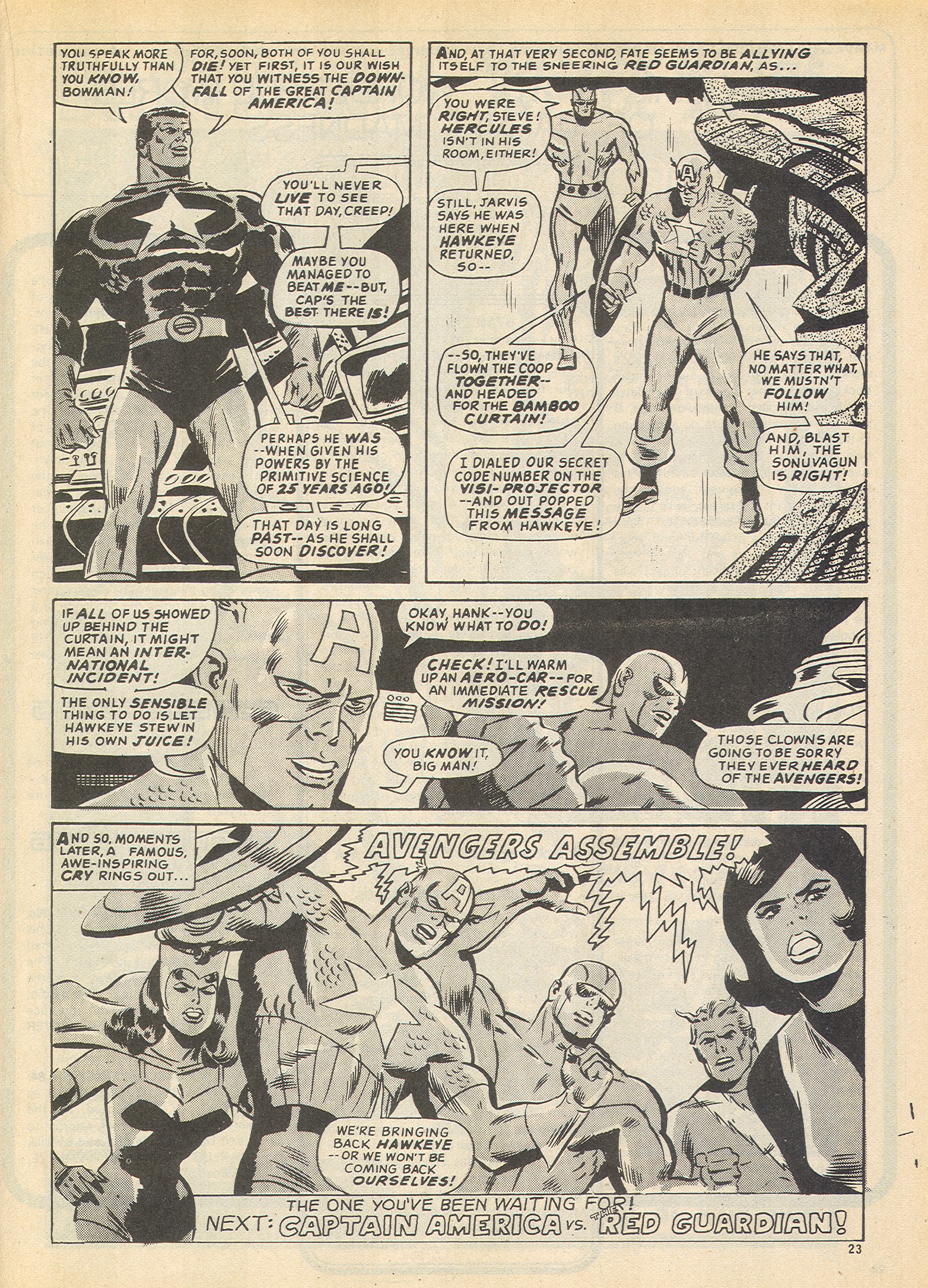 Read online The Avengers (1973) comic -  Issue #53 - 23