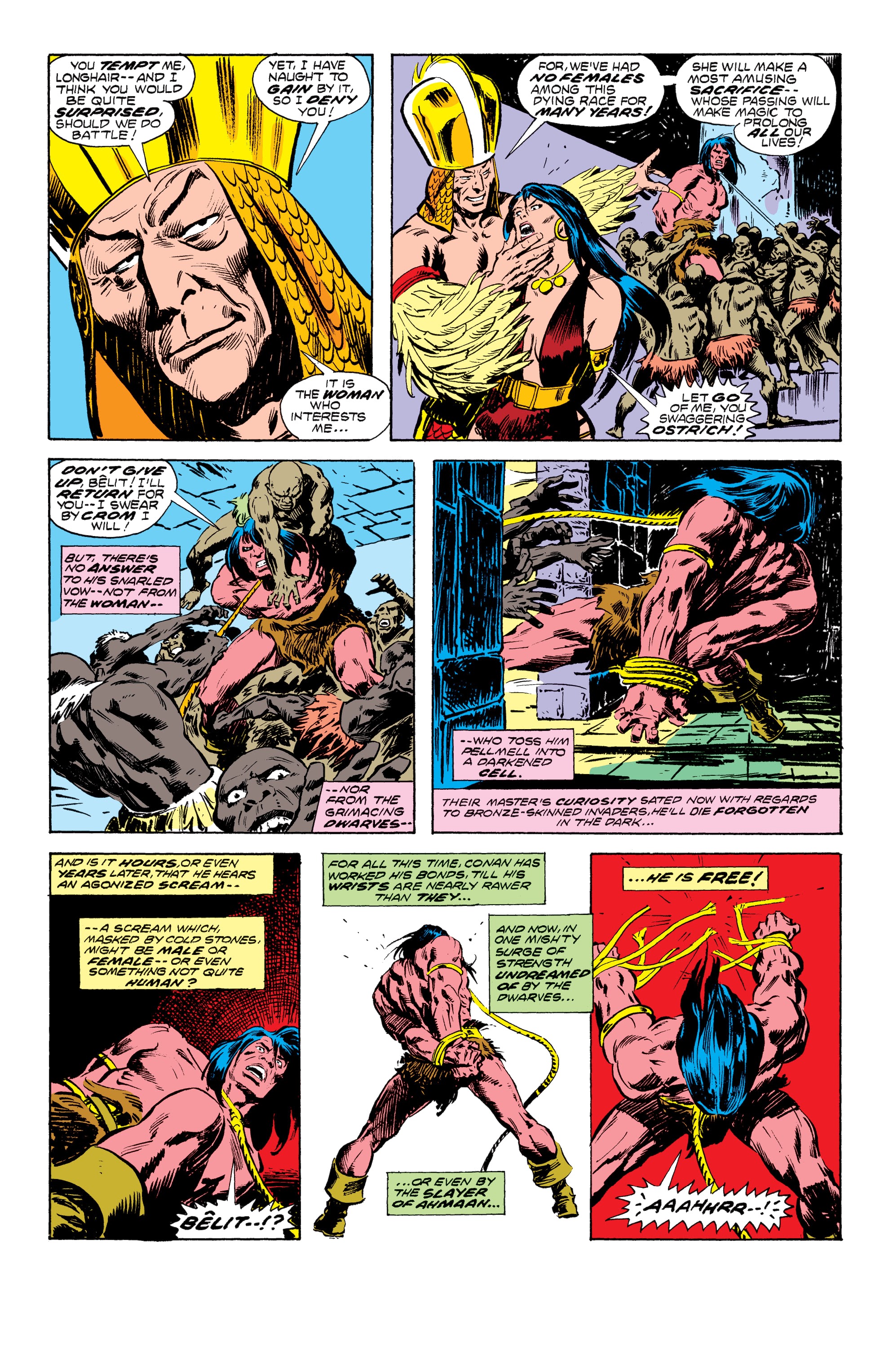 Read online Conan the Barbarian Epic Collection: The Original Marvel Years - Of Once and Future Kings comic -  Issue # TPB (Part 2) - 11