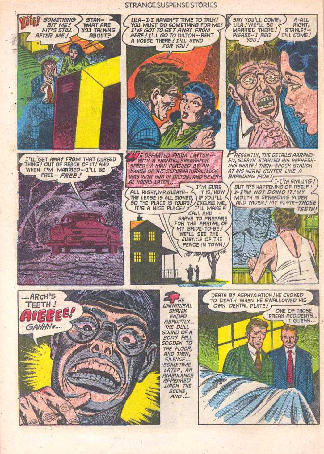 Read online Strange Suspense Stories (1952) comic -  Issue #2 - 12