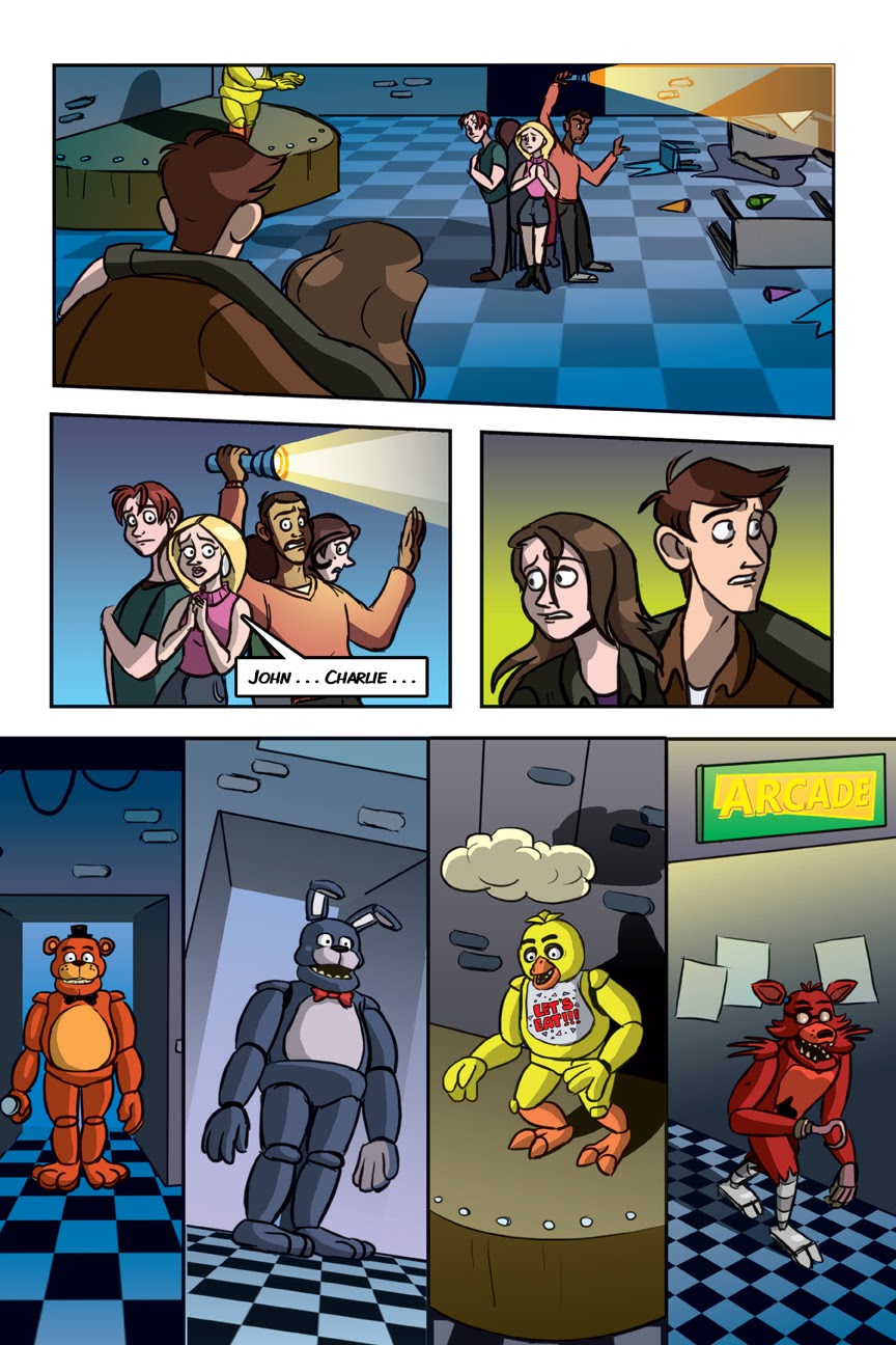 Read online Five Nights At Freddy's comic -  Issue # The Silver Eyes (Part 2) - 81