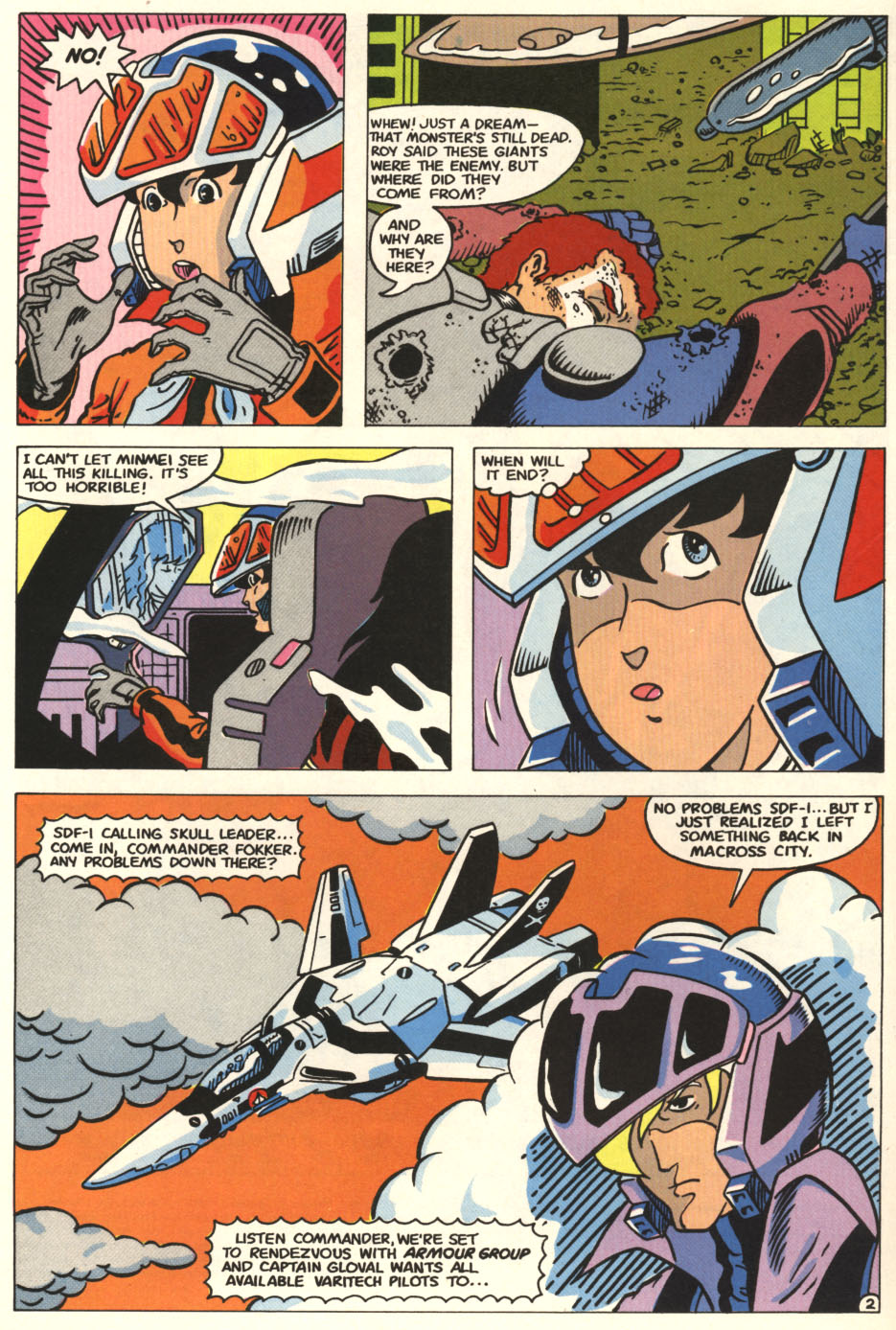 Read online Robotech The Macross Saga comic -  Issue #3 - 3