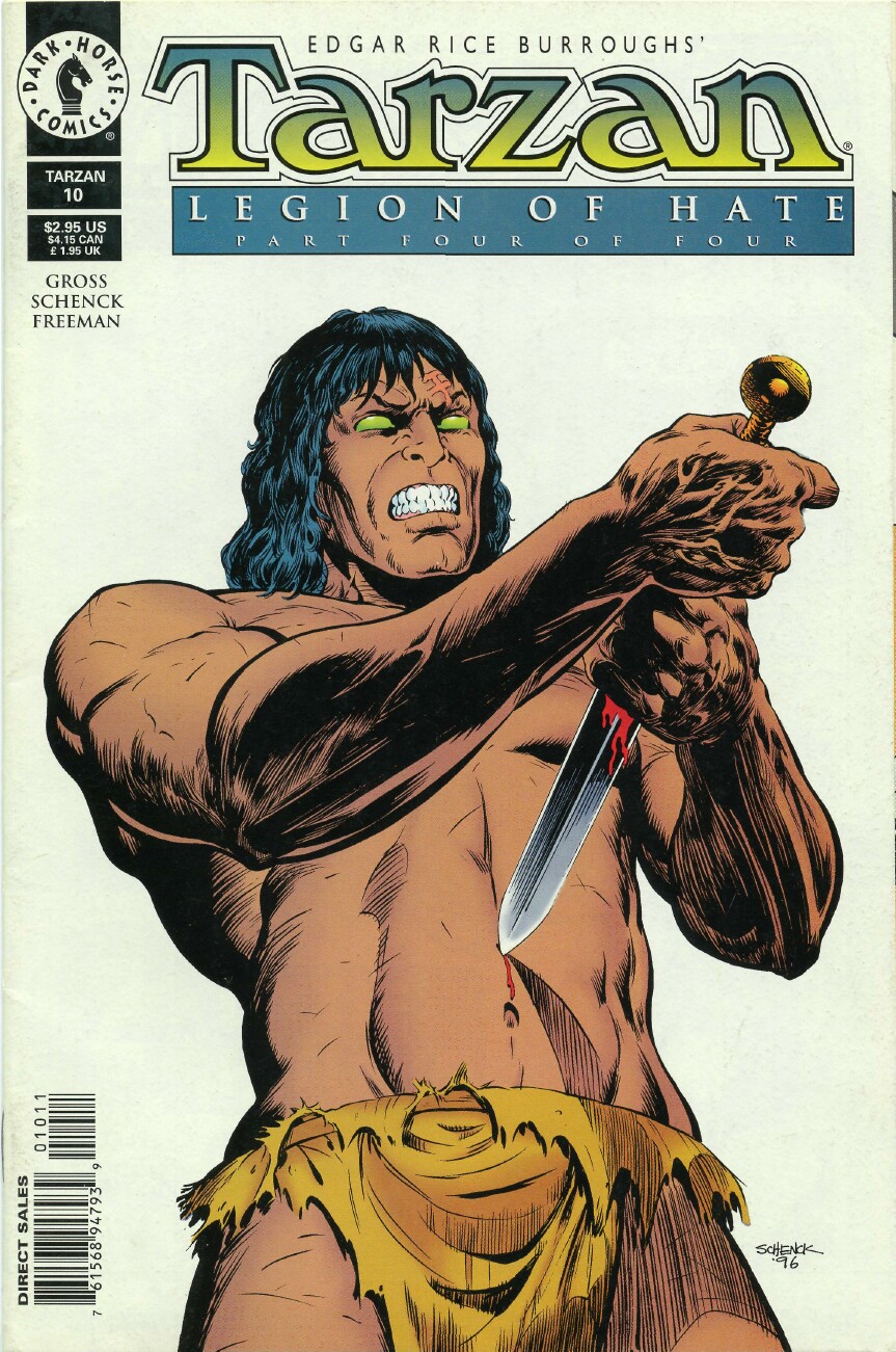 Read online Tarzan (1996) comic -  Issue #10 - 1