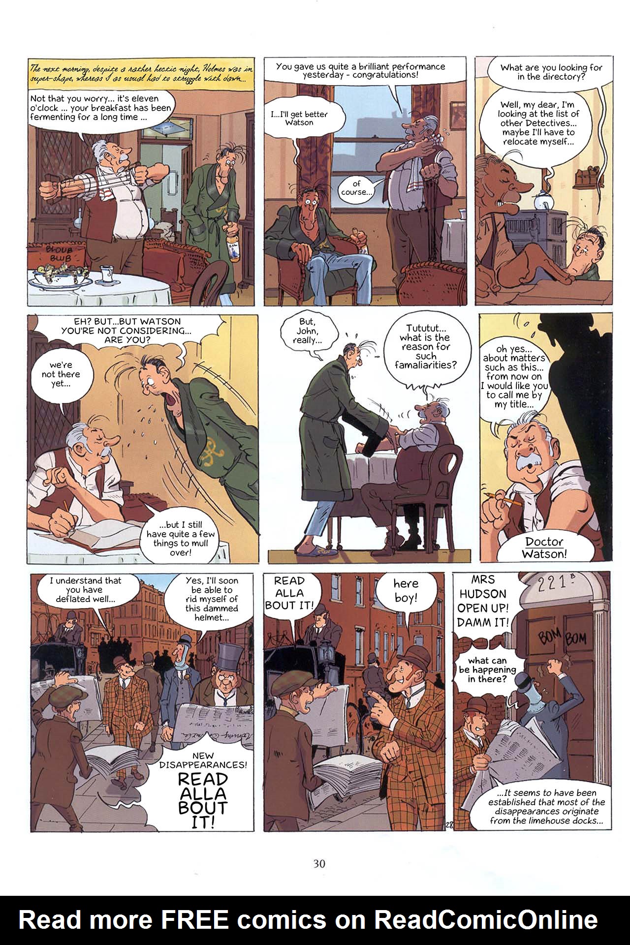 Read online Baker Street (2000) comic -  Issue #2 - 31