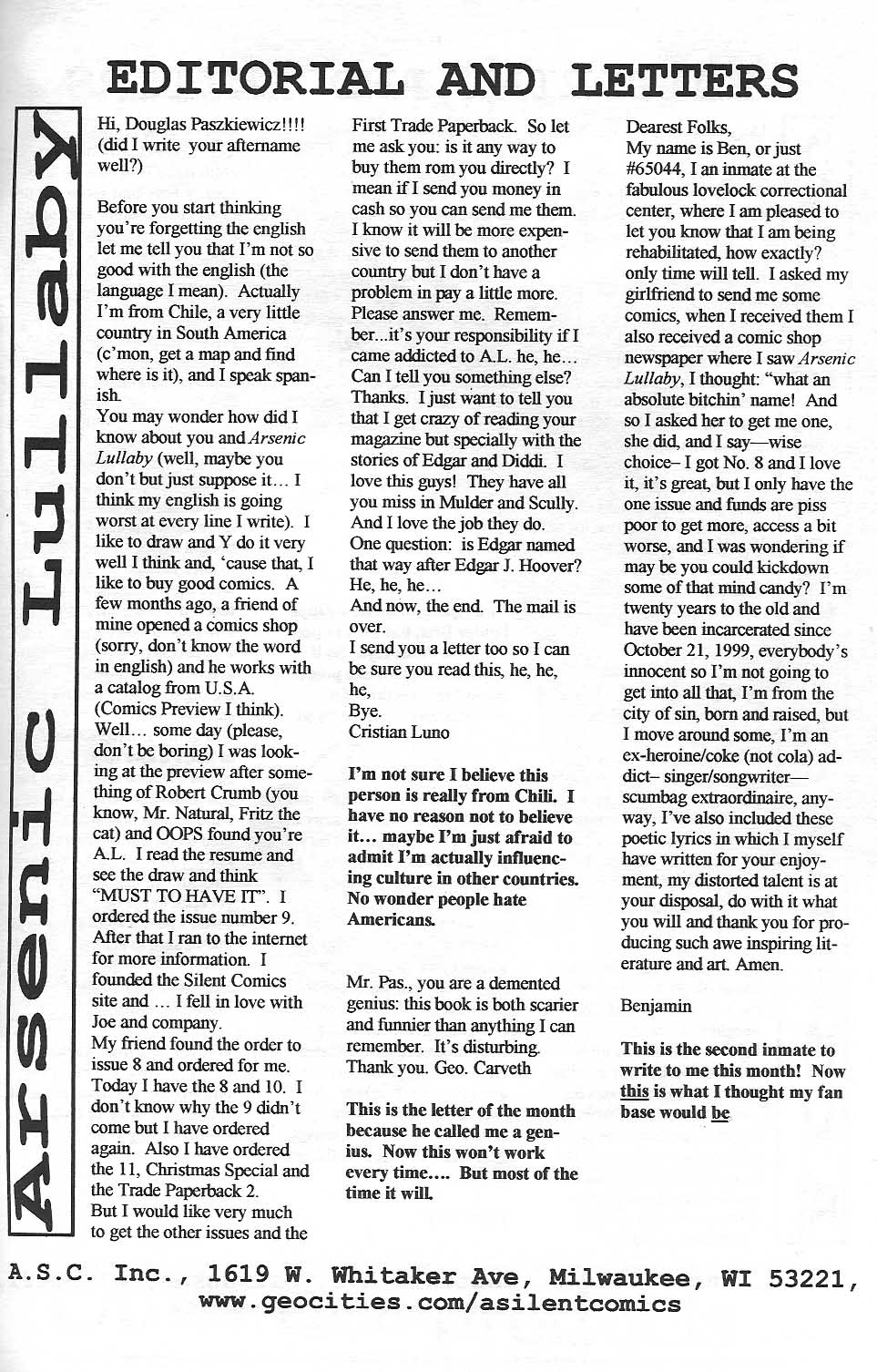 Read online Arsenic Lullaby comic -  Issue #12 - 24