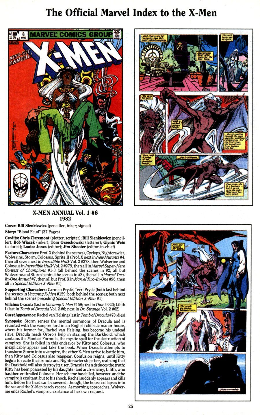 Read online The Official Marvel Index To The X-Men (1994) comic -  Issue #3 - 27