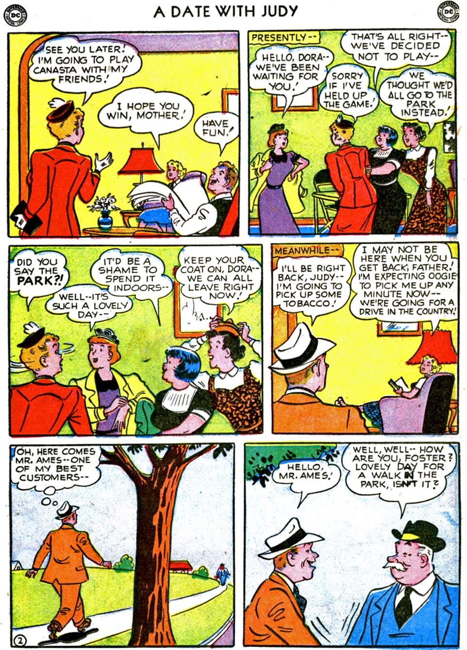 Read online A Date with Judy comic -  Issue #21 - 21