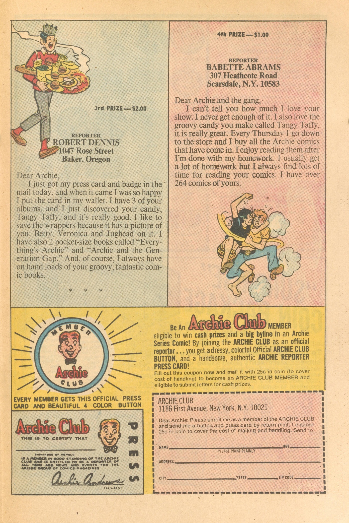 Read online Jughead's Jokes comic -  Issue #26 - 26