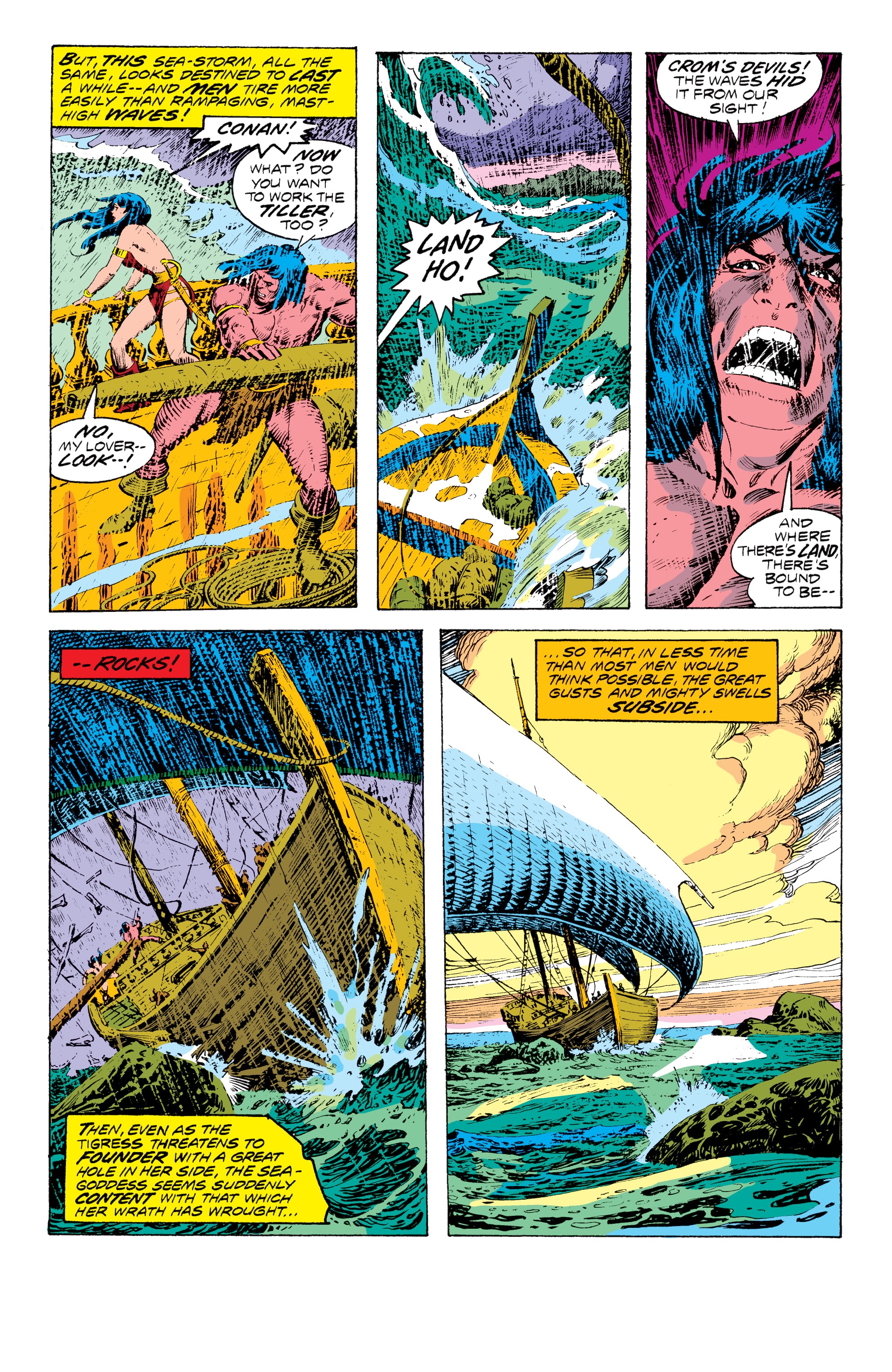 Read online Conan the Barbarian Epic Collection: The Original Marvel Years - Of Once and Future Kings comic -  Issue # TPB (Part 2) - 94