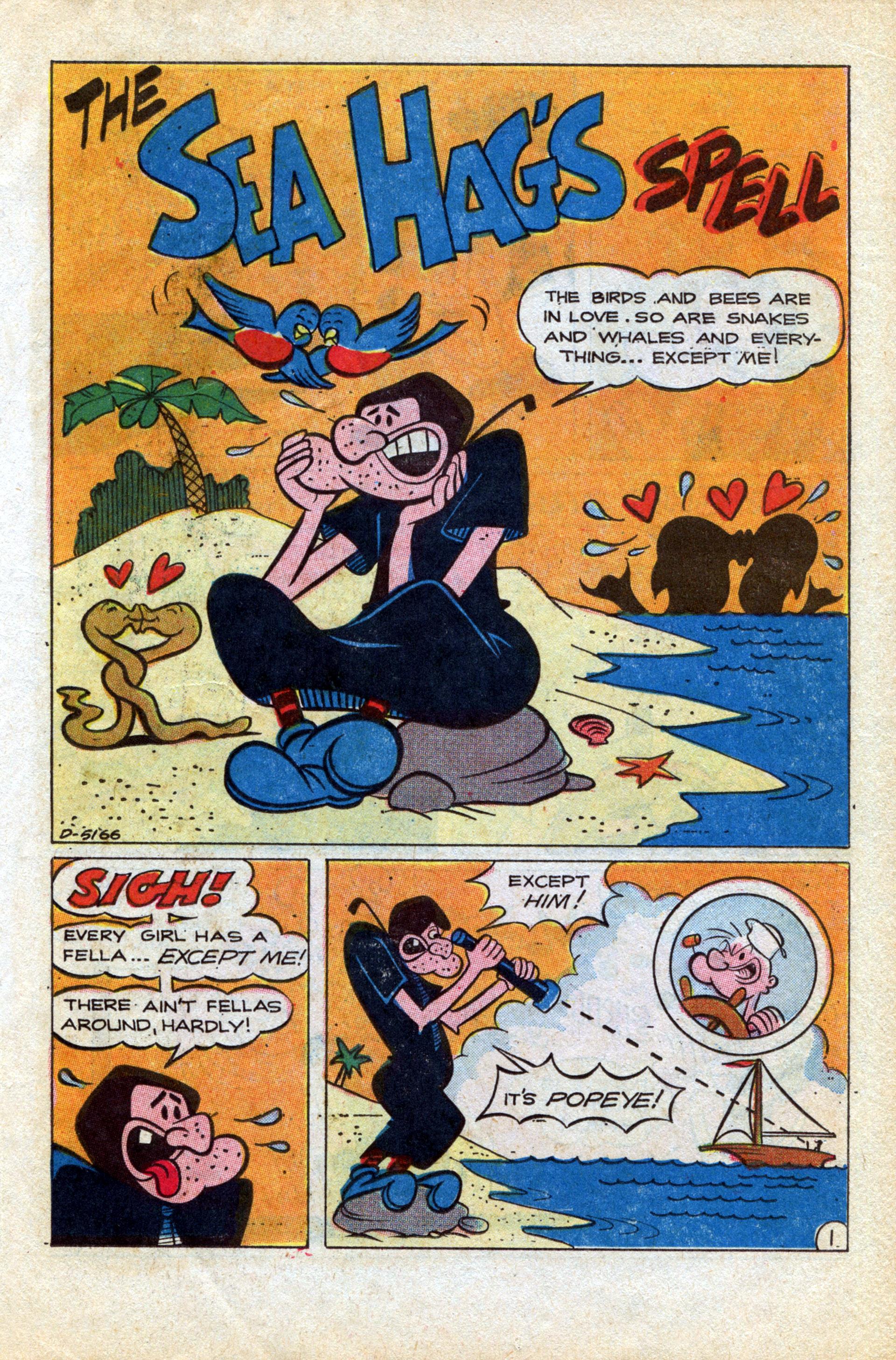 Read online Popeye (1948) comic -  Issue #121 - 19