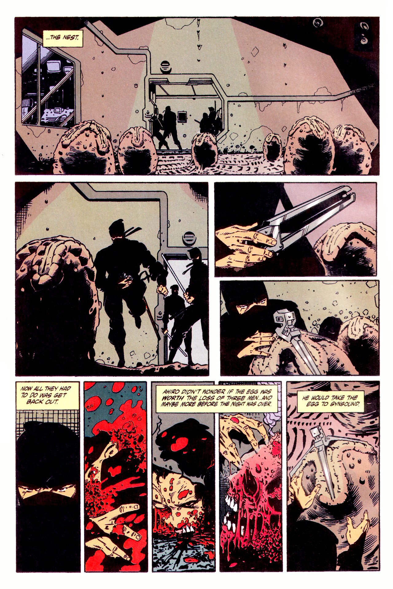 Read online Aliens: Music of the Spears comic -  Issue #1 - 7