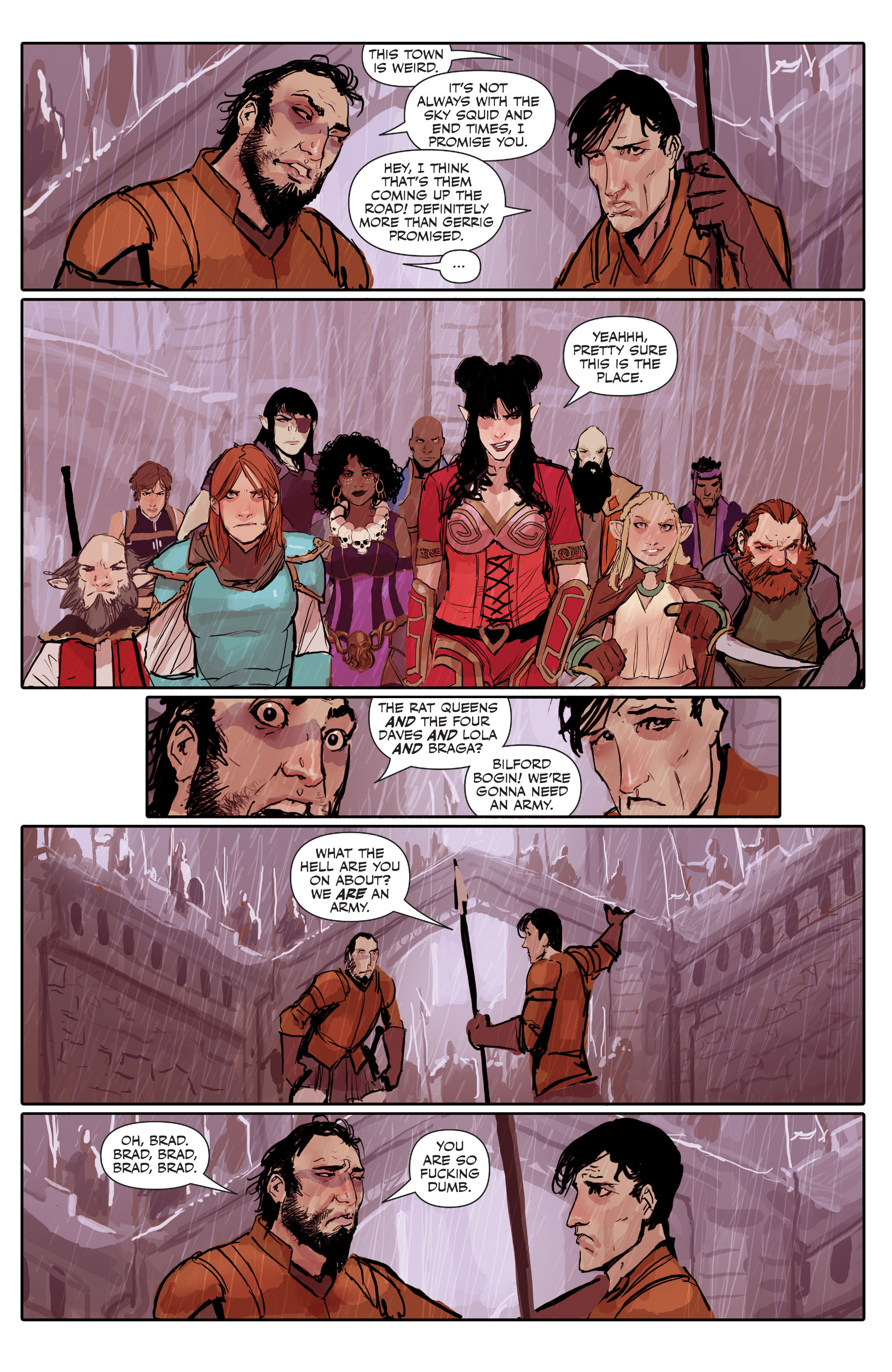 Read online Rat Queens (2013) comic -  Issue # _TPB 2 - Far Reaching Tentacles of N'rygoth - 93