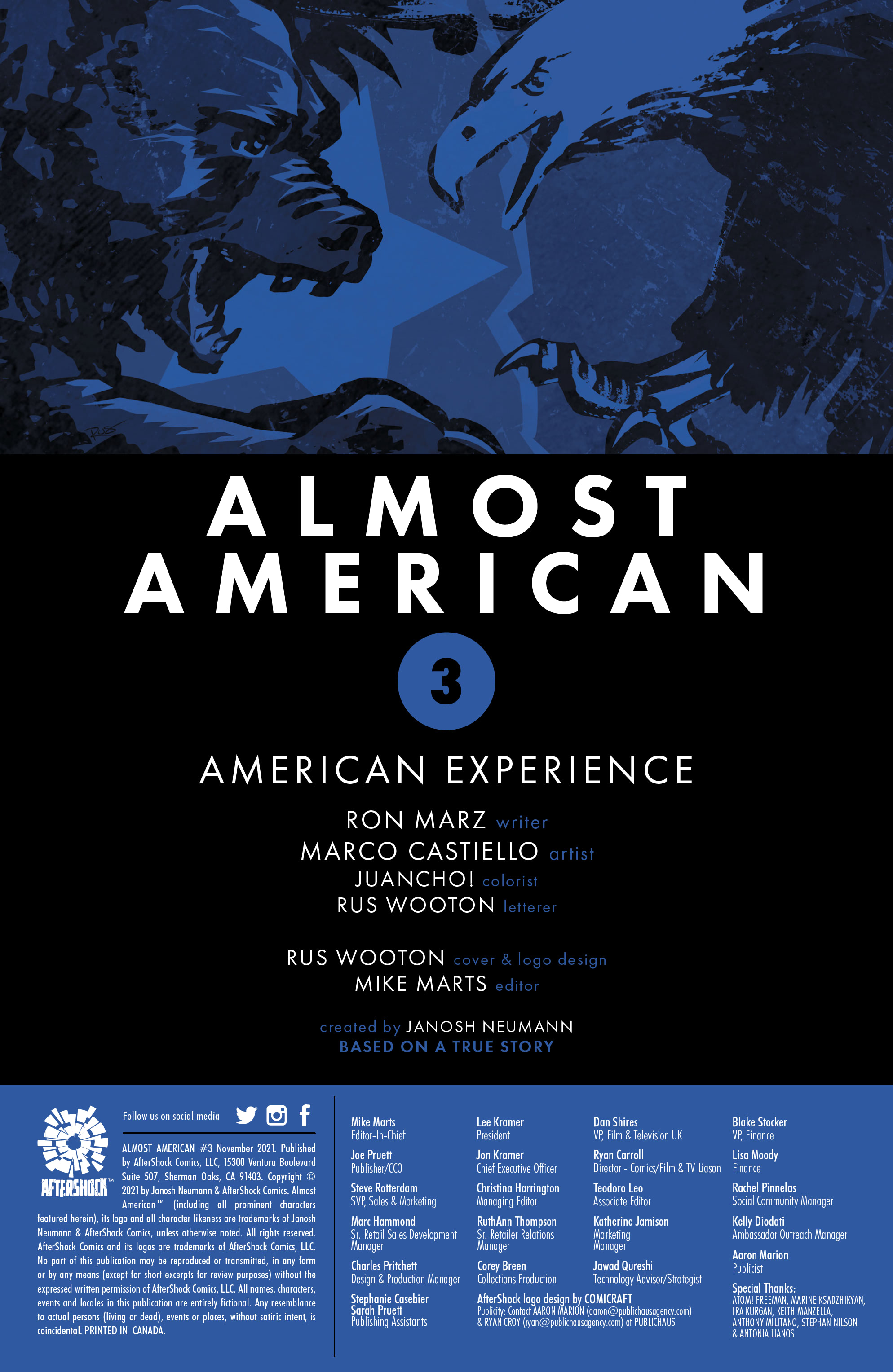 Read online Almost American comic -  Issue #3 - 2
