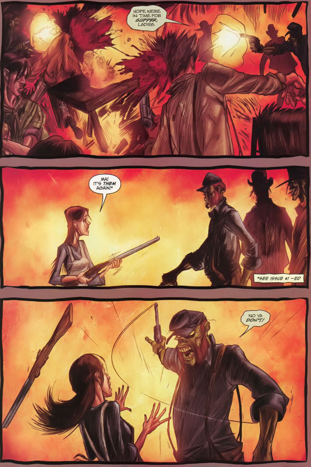 Read online Graveslinger comic -  Issue #4 - 18