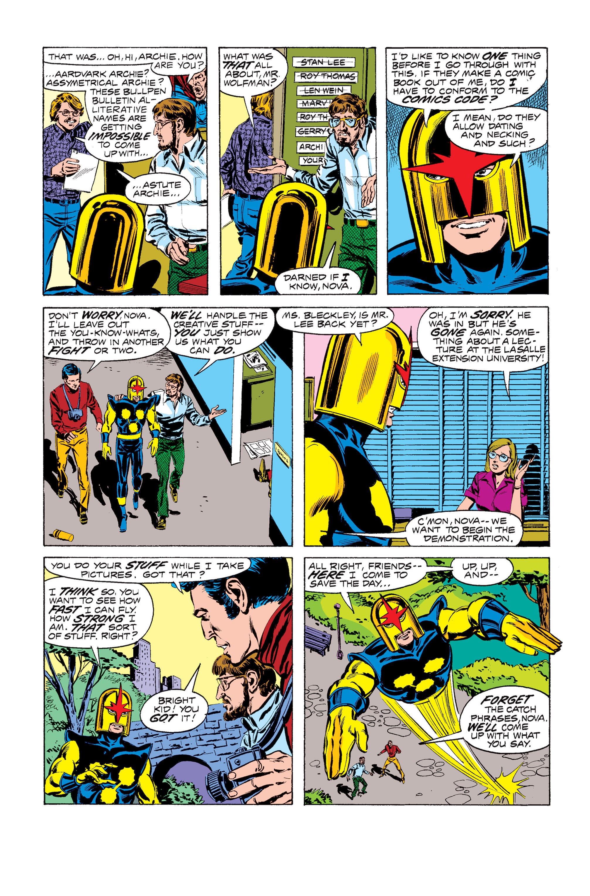 Read online Nova (1976) comic -  Issue #5 - 10