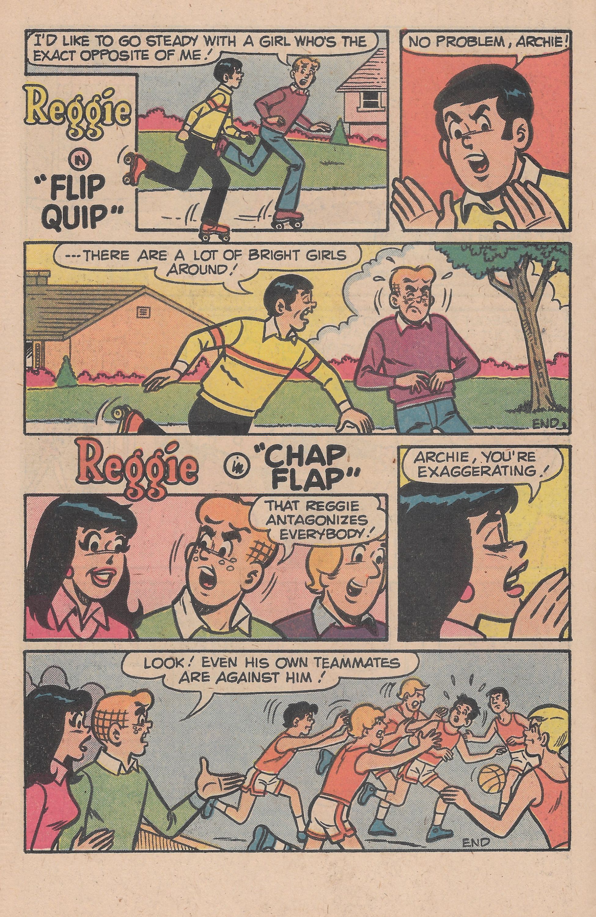 Read online Reggie's Wise Guy Jokes comic -  Issue #53 - 6