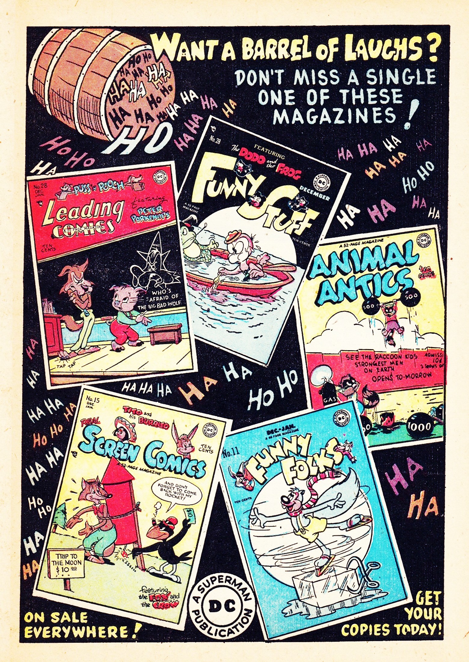 Read online Real Screen Comics comic -  Issue #15 - 39