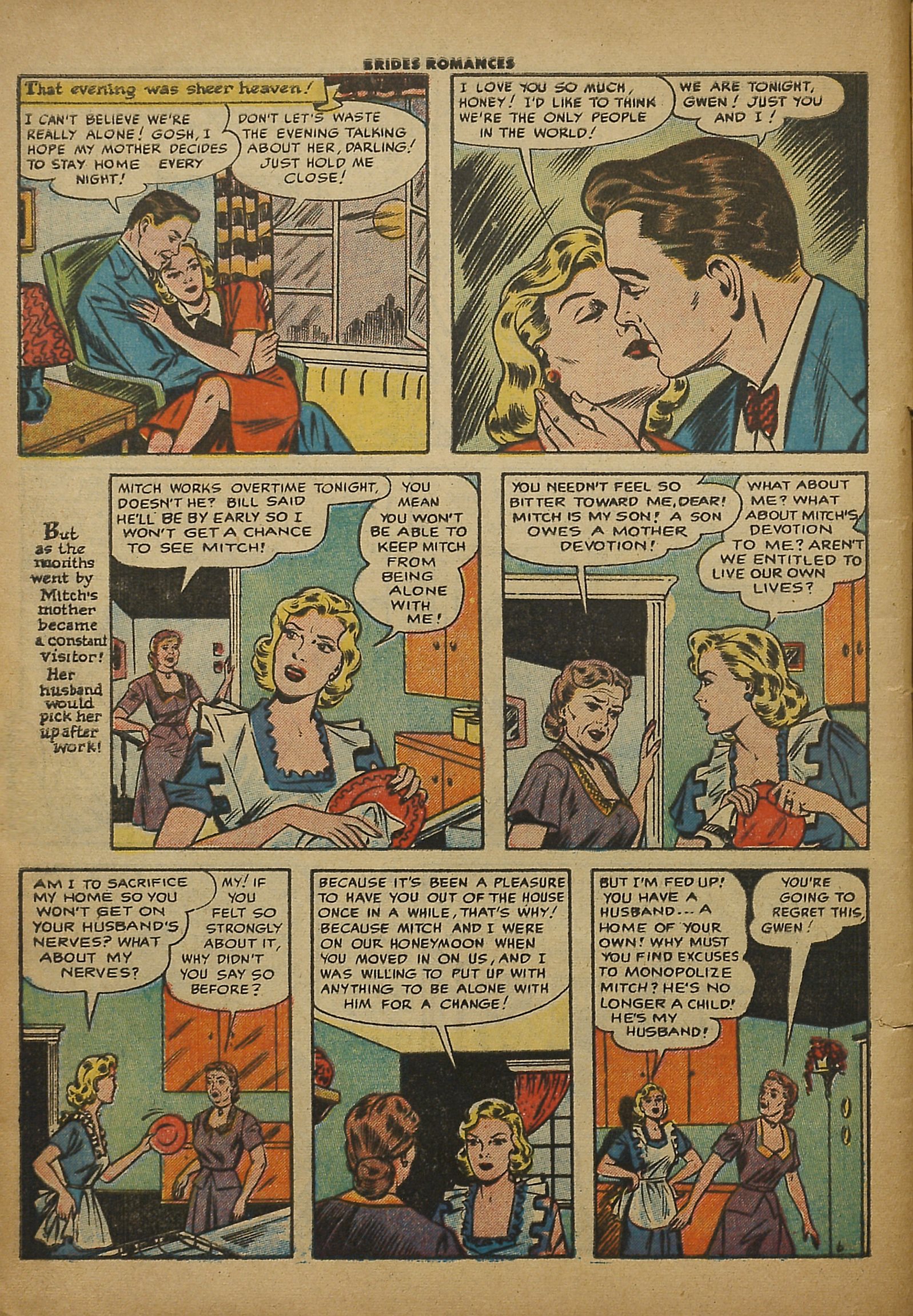 Read online Brides Romances comic -  Issue #16 - 8