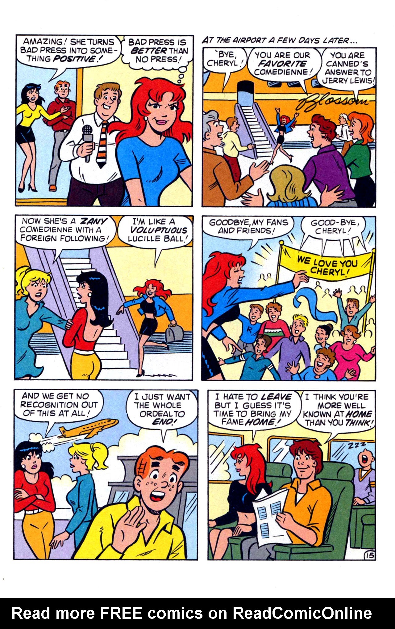 Read online Cheryl Blossom (Goes Hollywood) comic -  Issue #3 - 23
