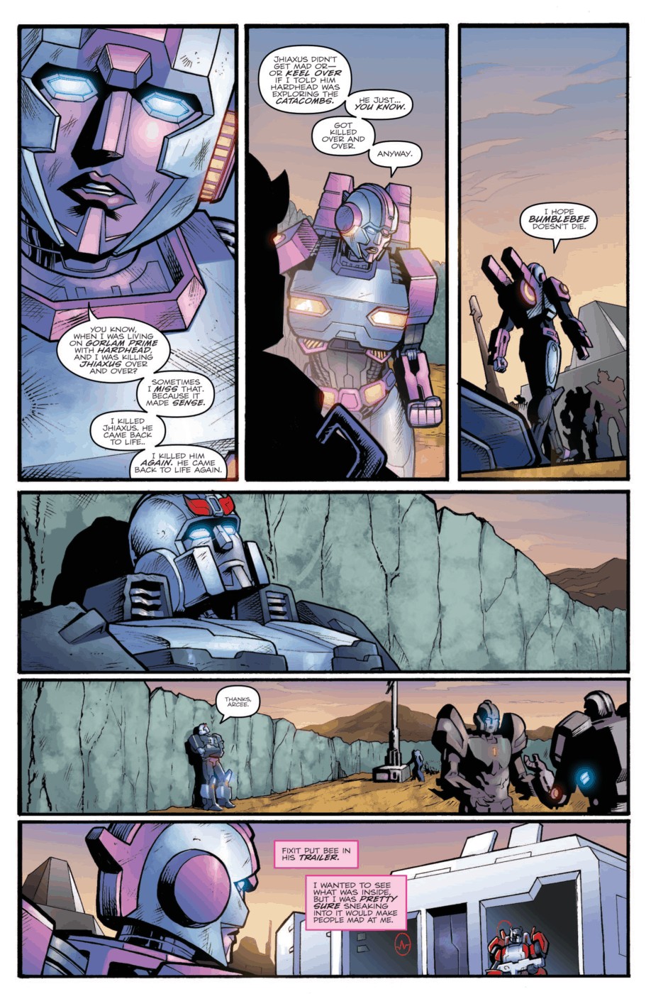 Read online Transformers: Robots In Disguise (2012) comic -  Issue #18 - 15