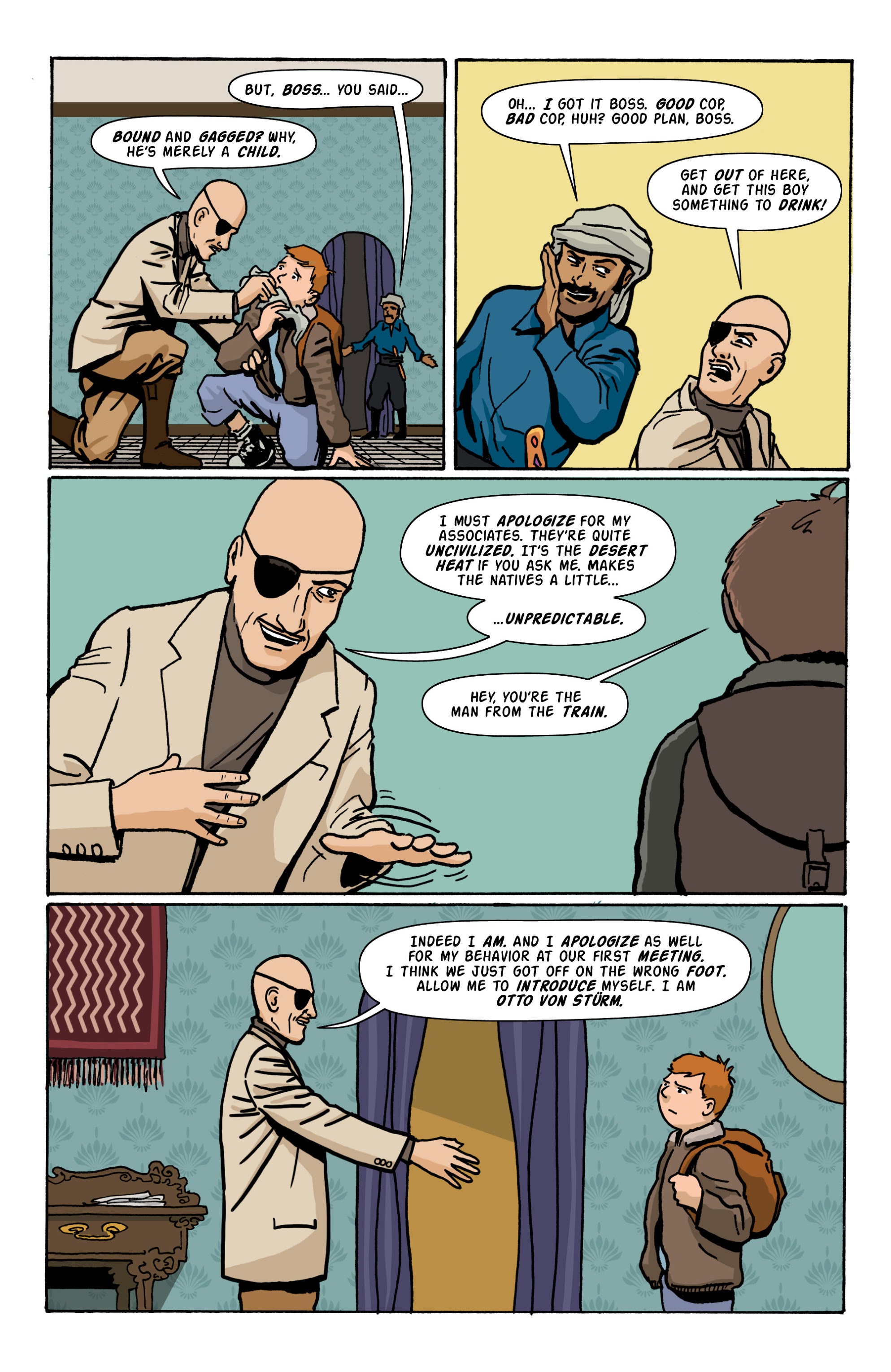 Read online Rocket Robinson and the Pharaoh's Fortune comic -  Issue # TPB (Part 1) - 61