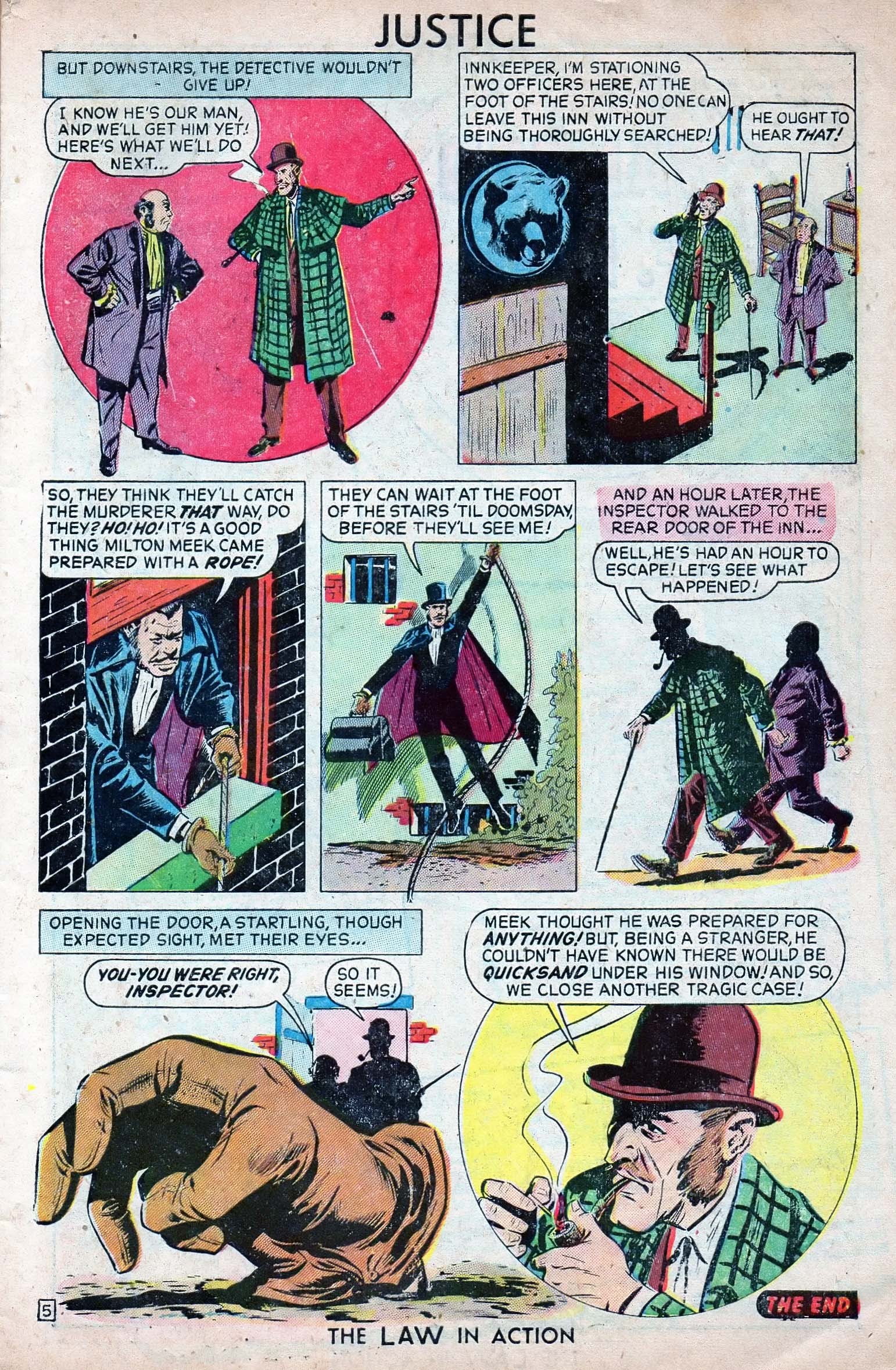 Read online Justice Comics (1948) comic -  Issue #8 - 7