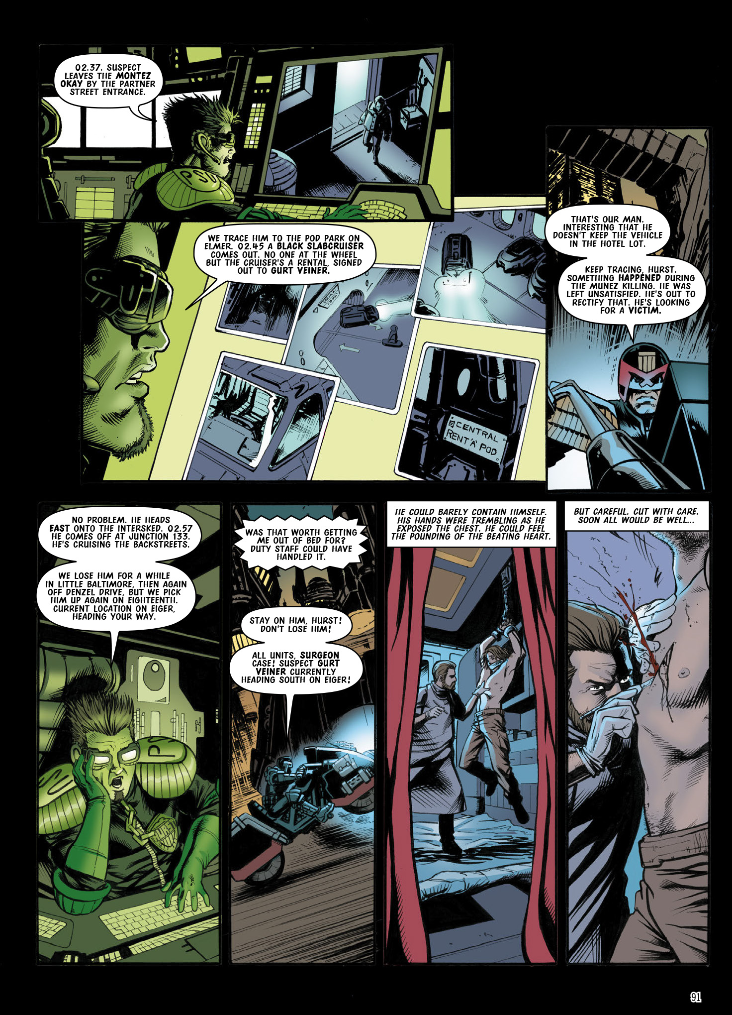 Read online Judge Dredd: The Complete Case Files comic -  Issue # TPB 42 (Part 1) - 93