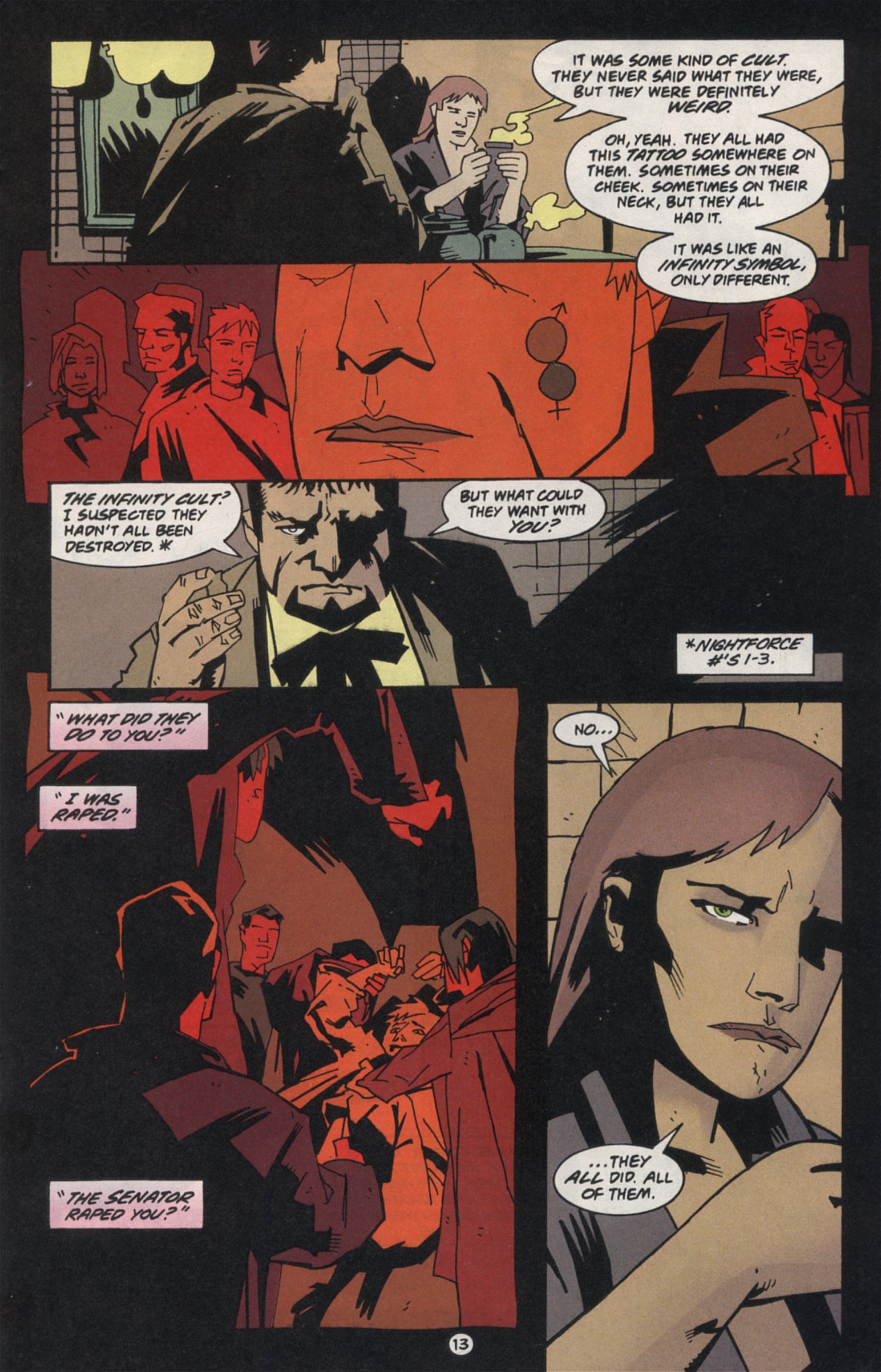 Read online Night Force comic -  Issue #8 - 14