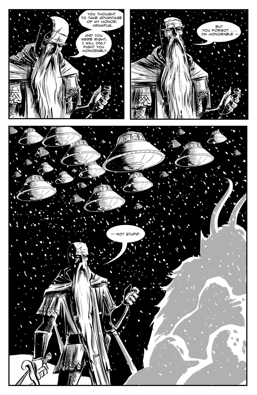 Read online 'Twas the Night Before Krampus comic -  Issue # Full - 33