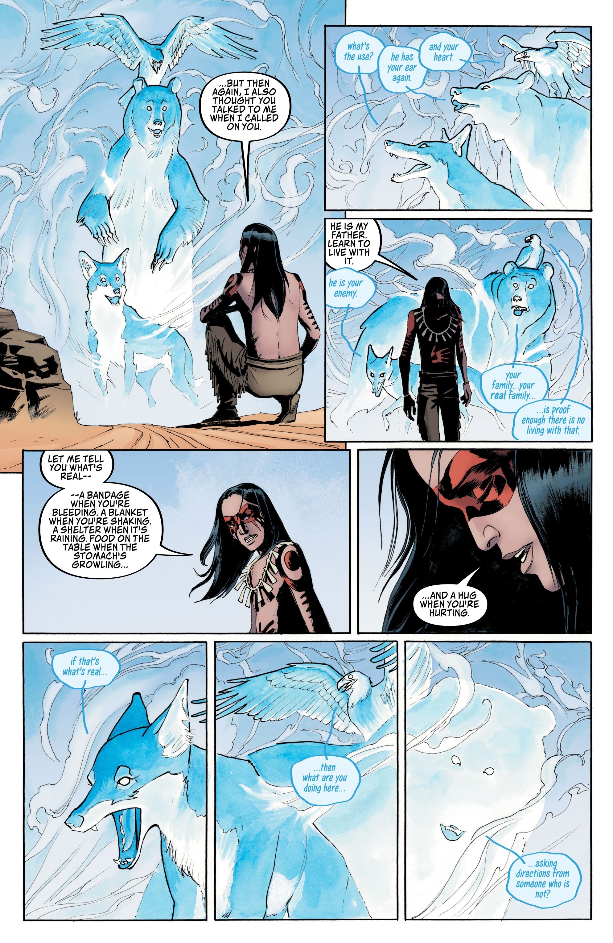 Read online Cross to Bear comic -  Issue #4 - 9